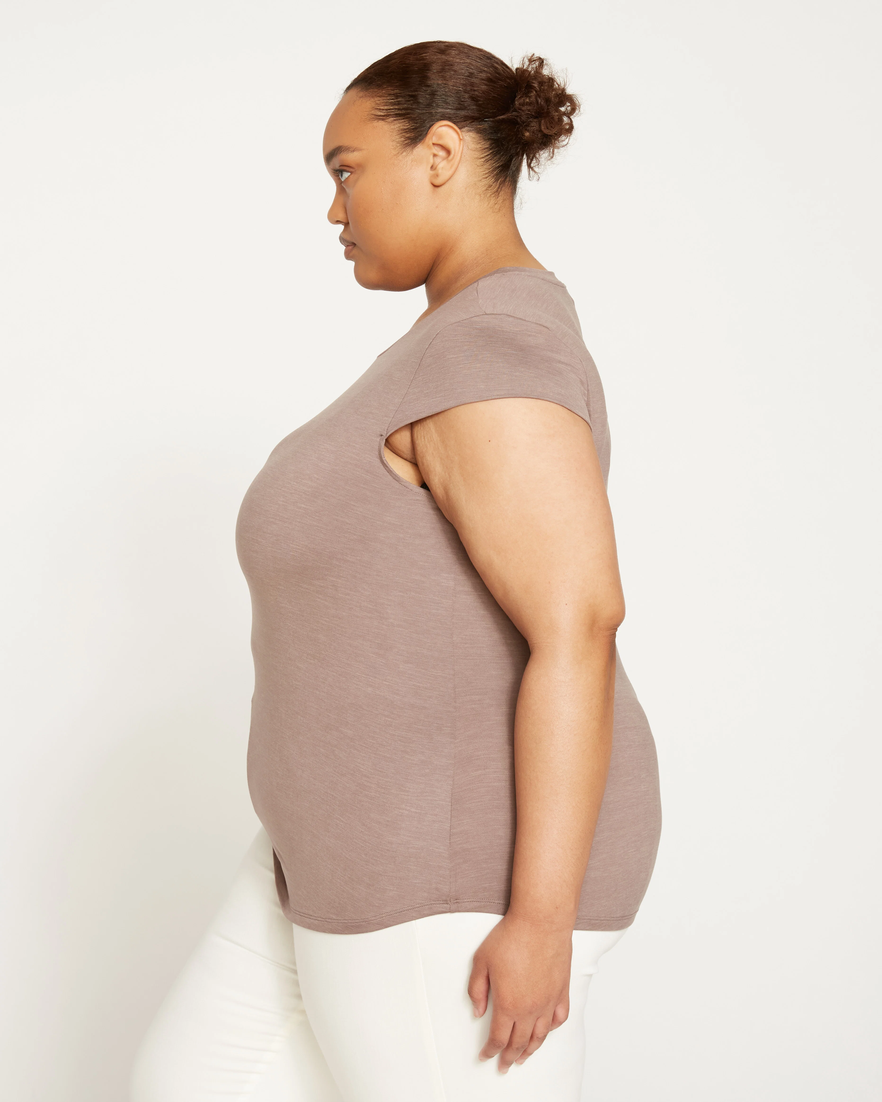 AirKnit All Day Tee - Nutmeg - Image 8
