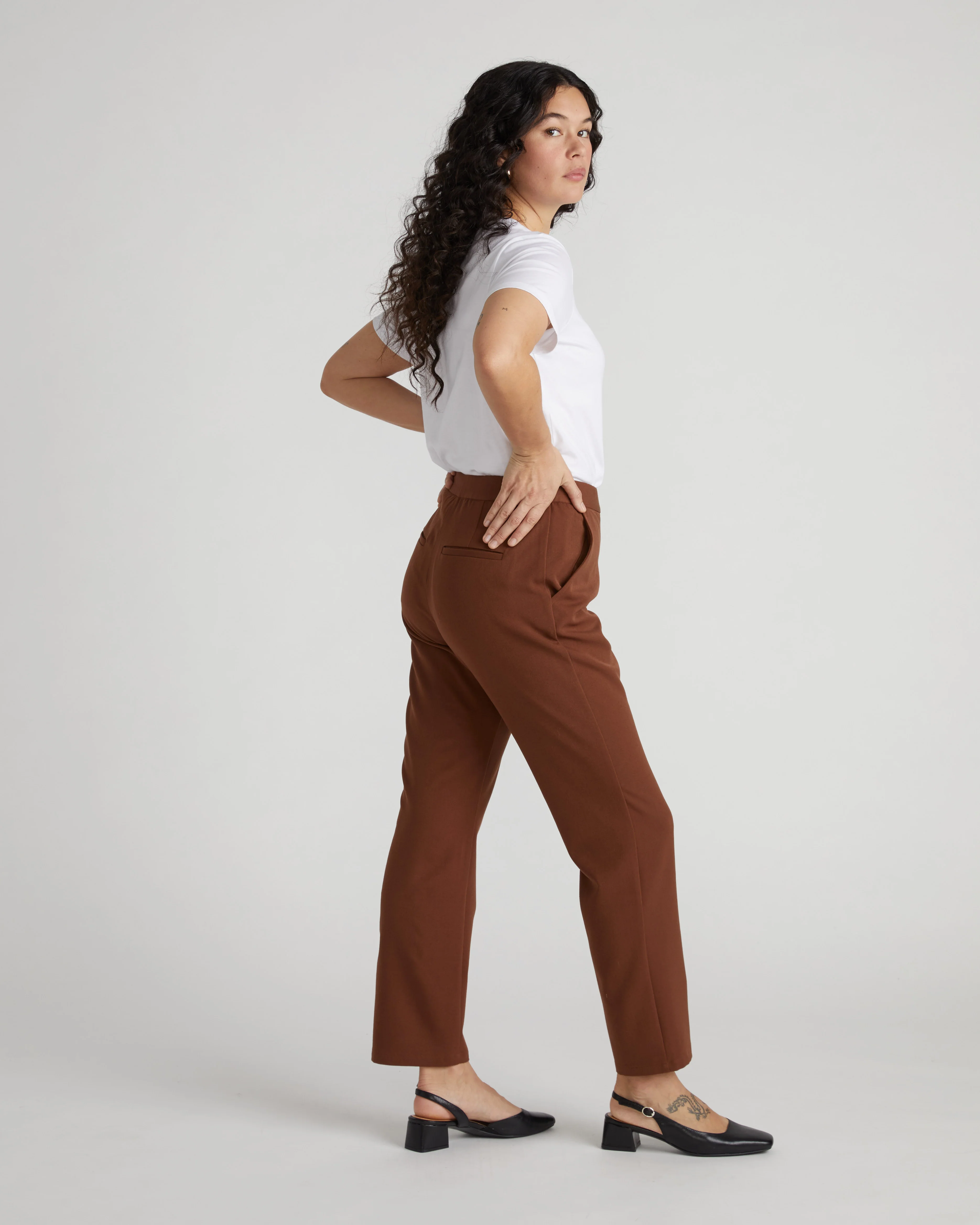 All Day Cigarette Pants - Pony - Image 2