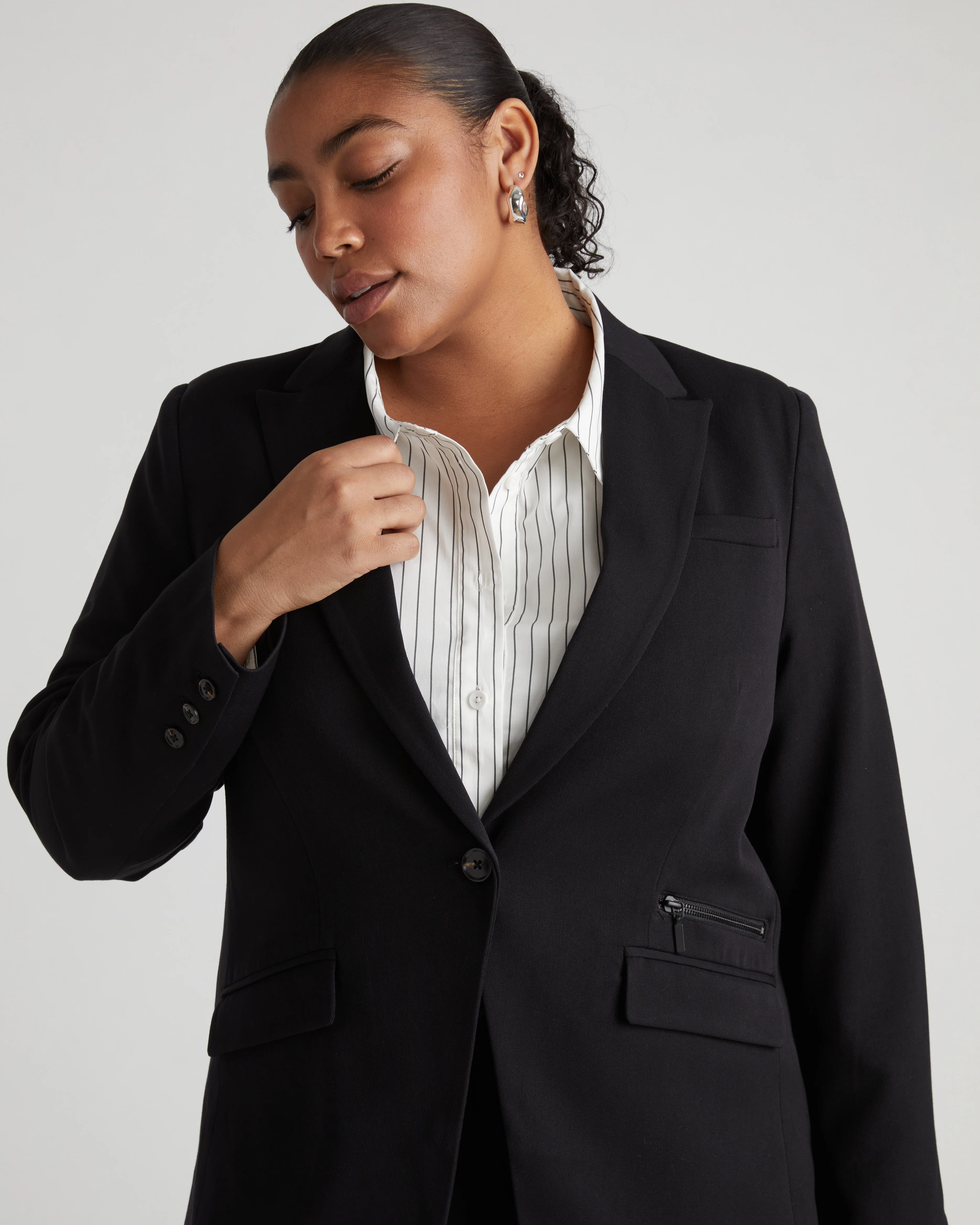 All Day Daria Blazer - Black - Image 5