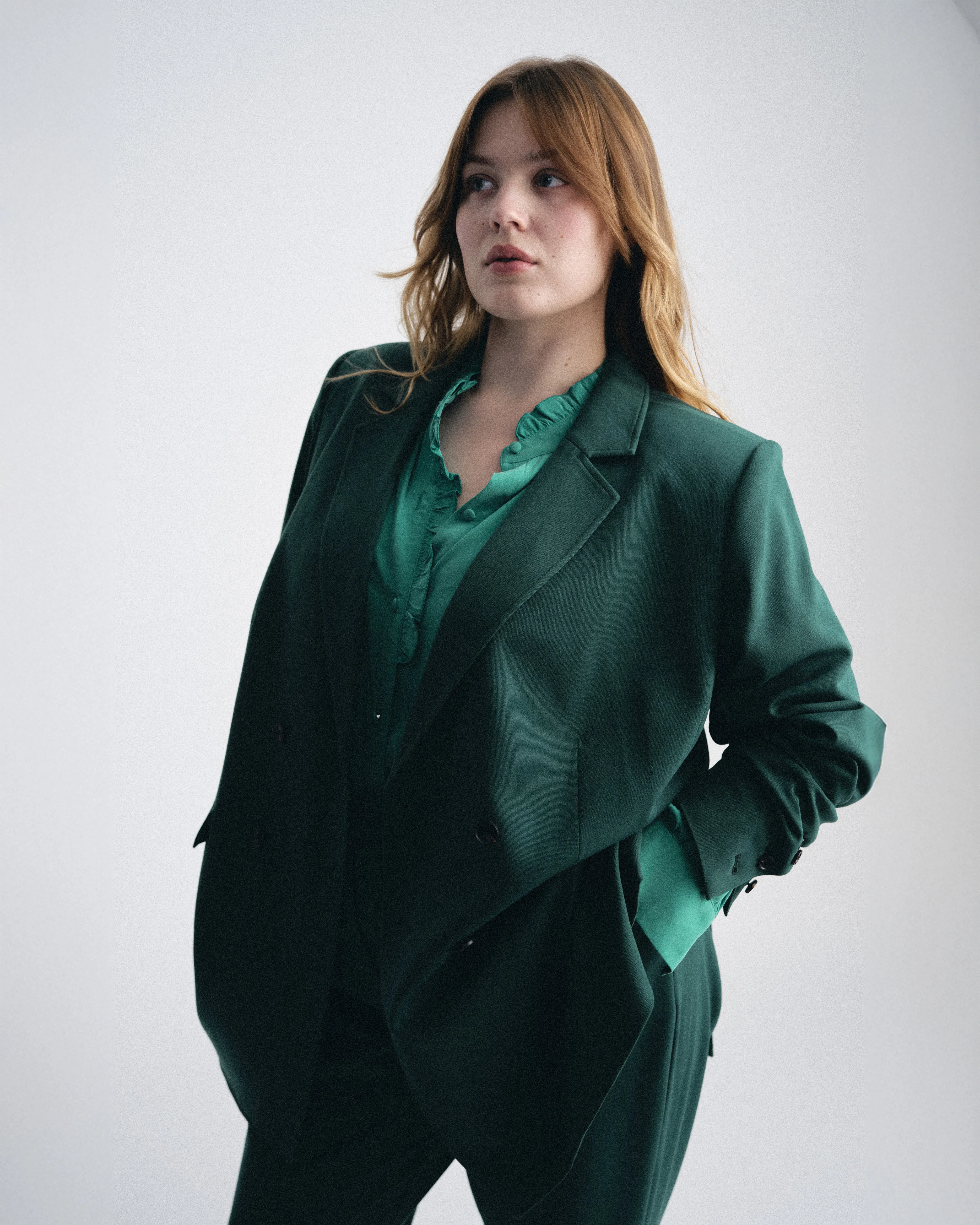 All Day Warren Double Breasted Blazer - Botanic - Image 5