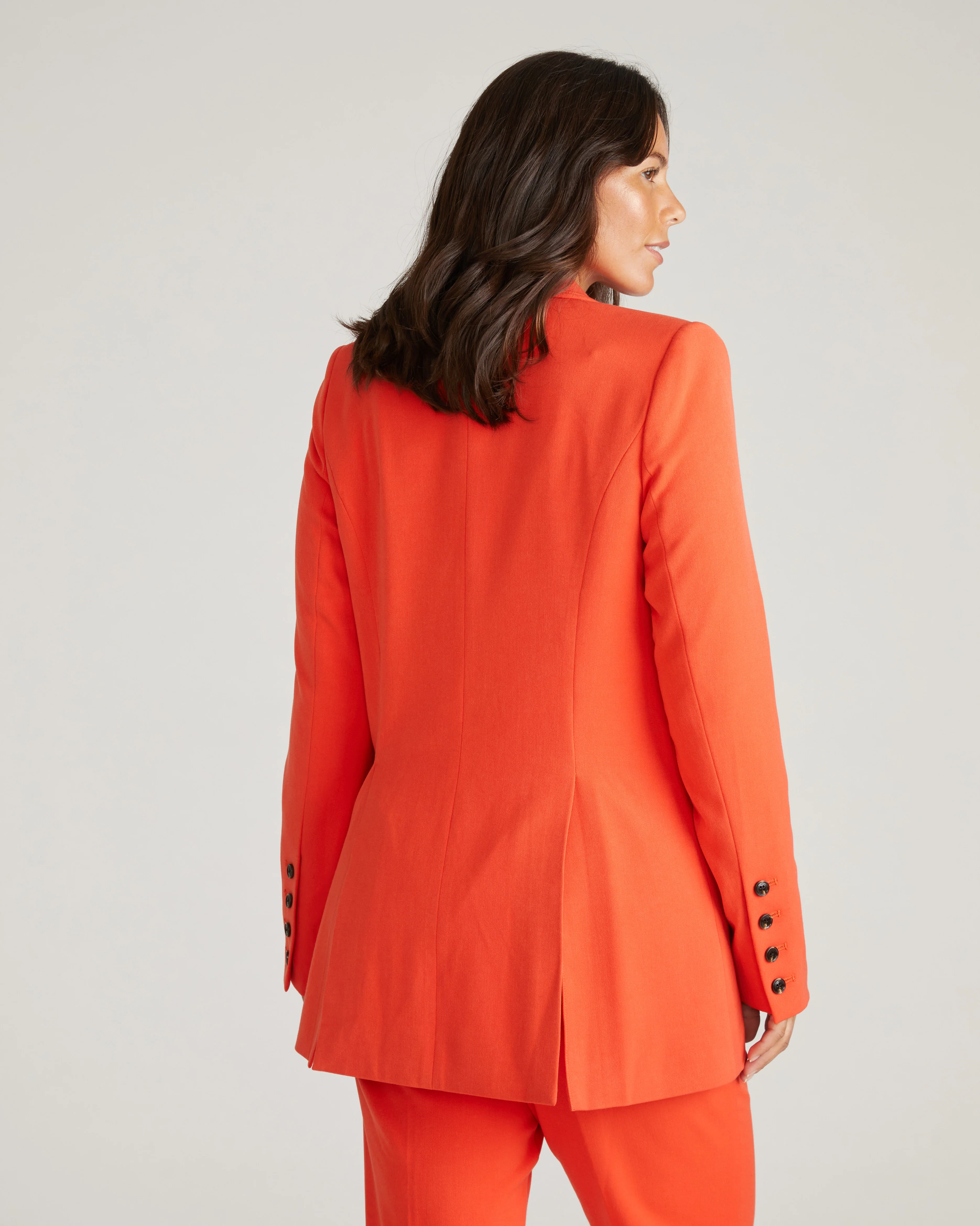 All Day Warren Double Breasted Blazer - Poppy - Image 9