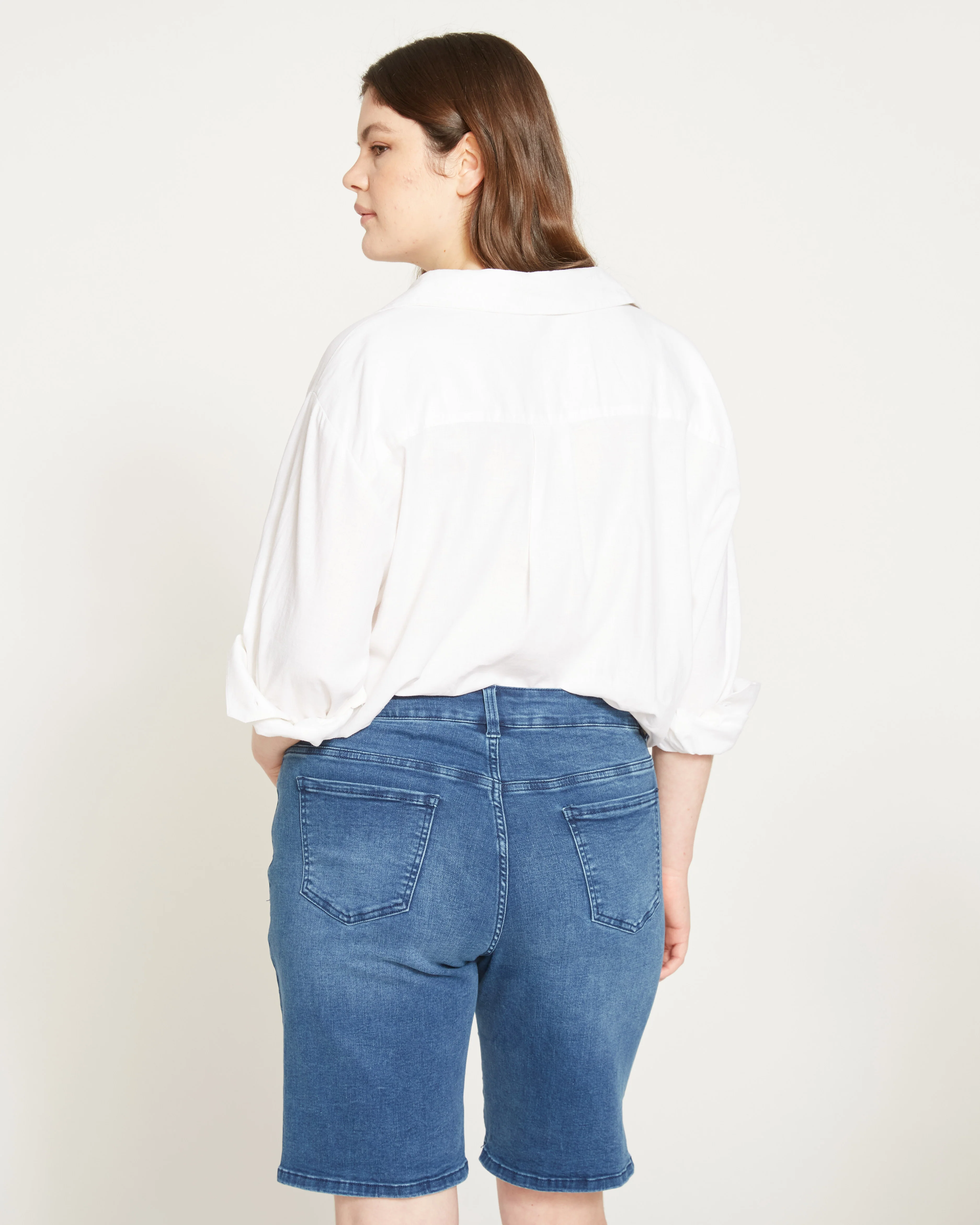 Bae Denim Shorts - True Blue - Image 6
