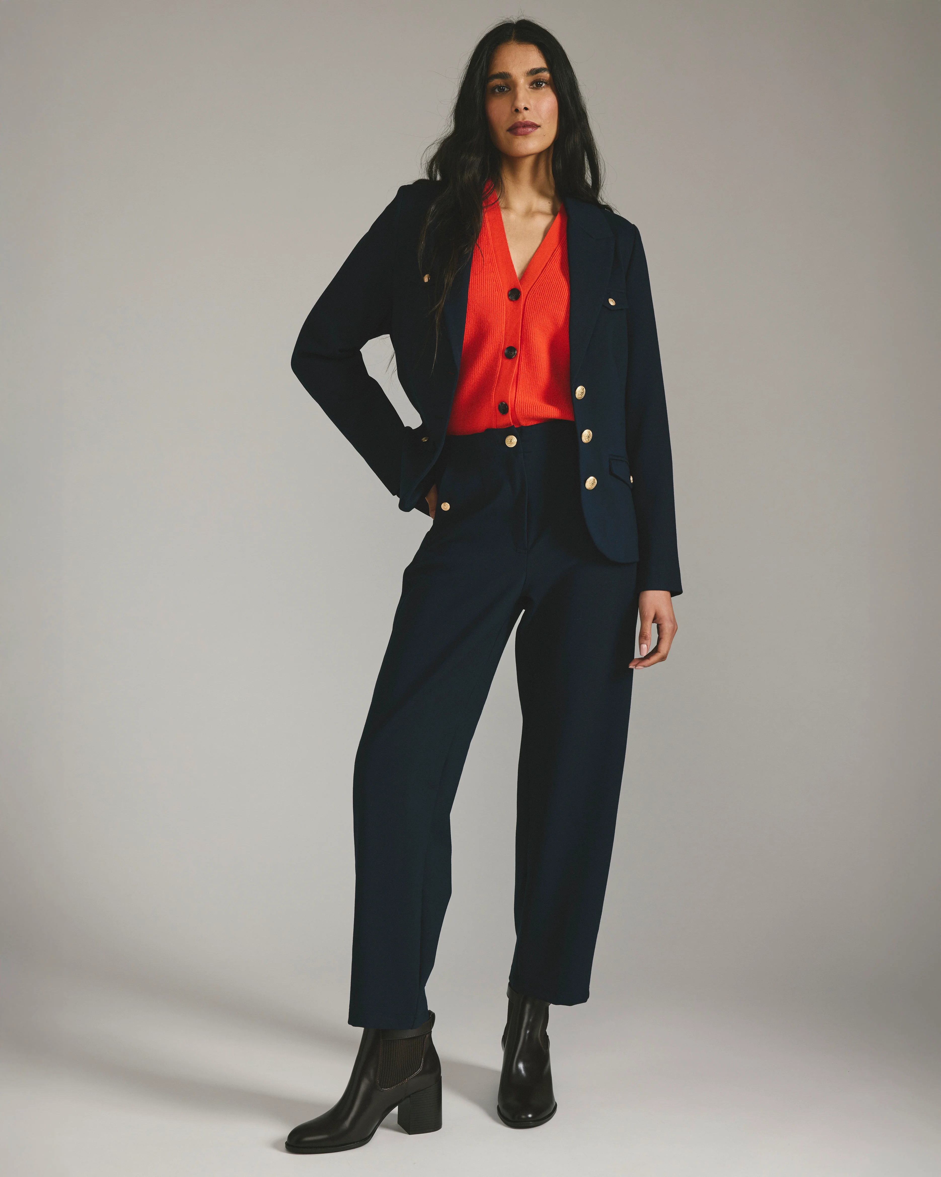 Better-Than-Wool Cardigan - Orange Flame - Image 3