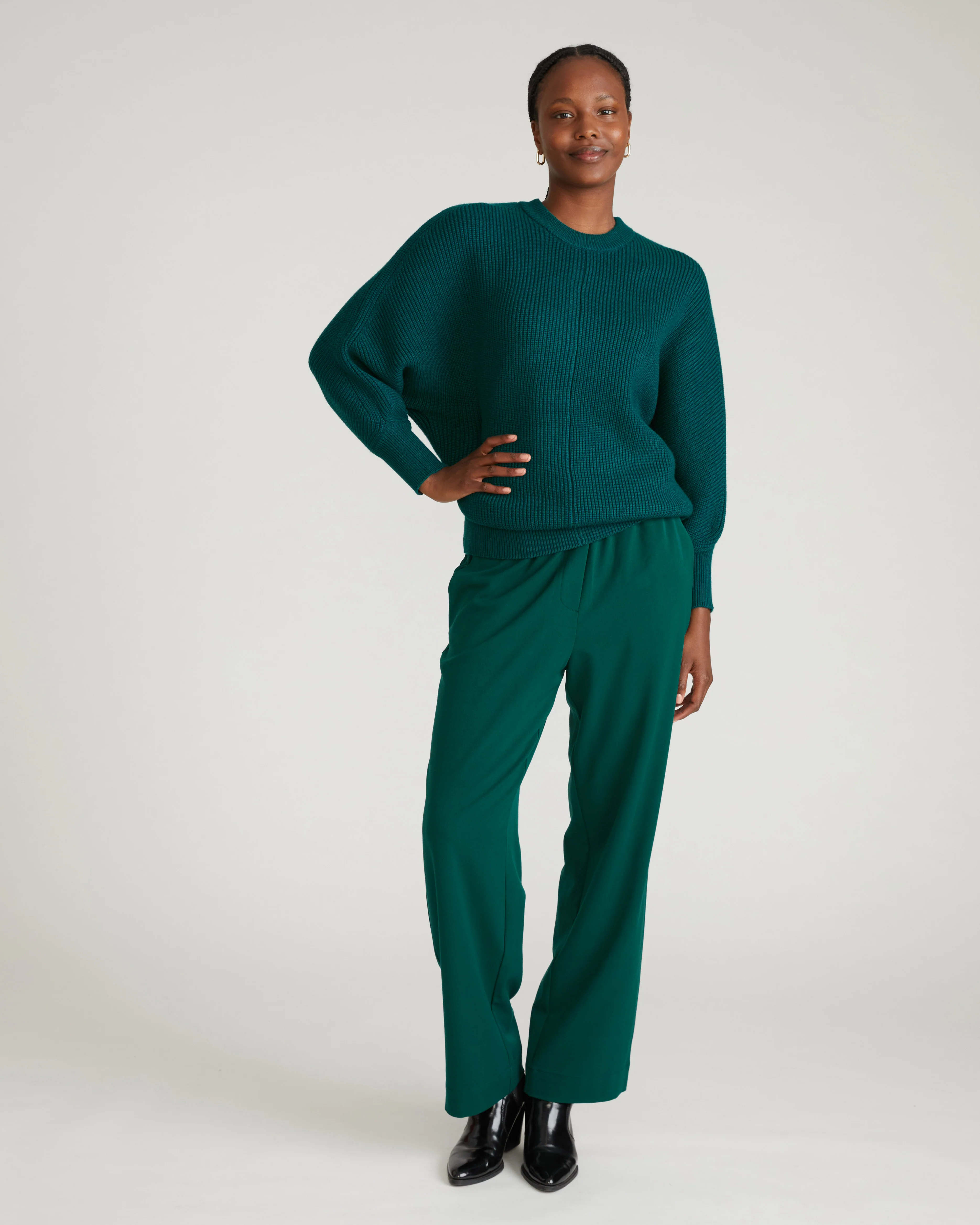 Better-Than-Wool Dolman Sweater - Botanic - Image 2