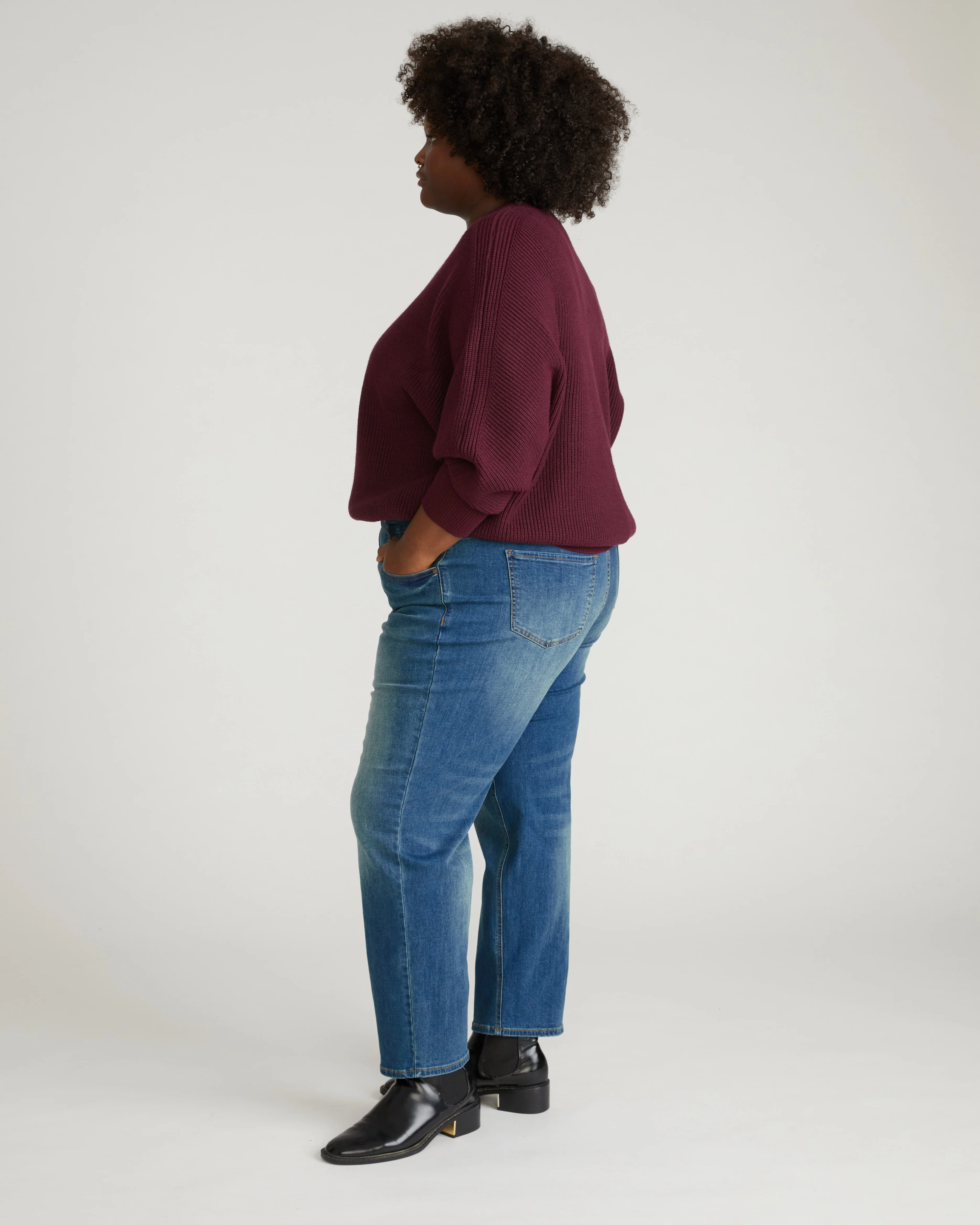 Better-Than-Wool Dolman Sweater - Gamay - Image 7
