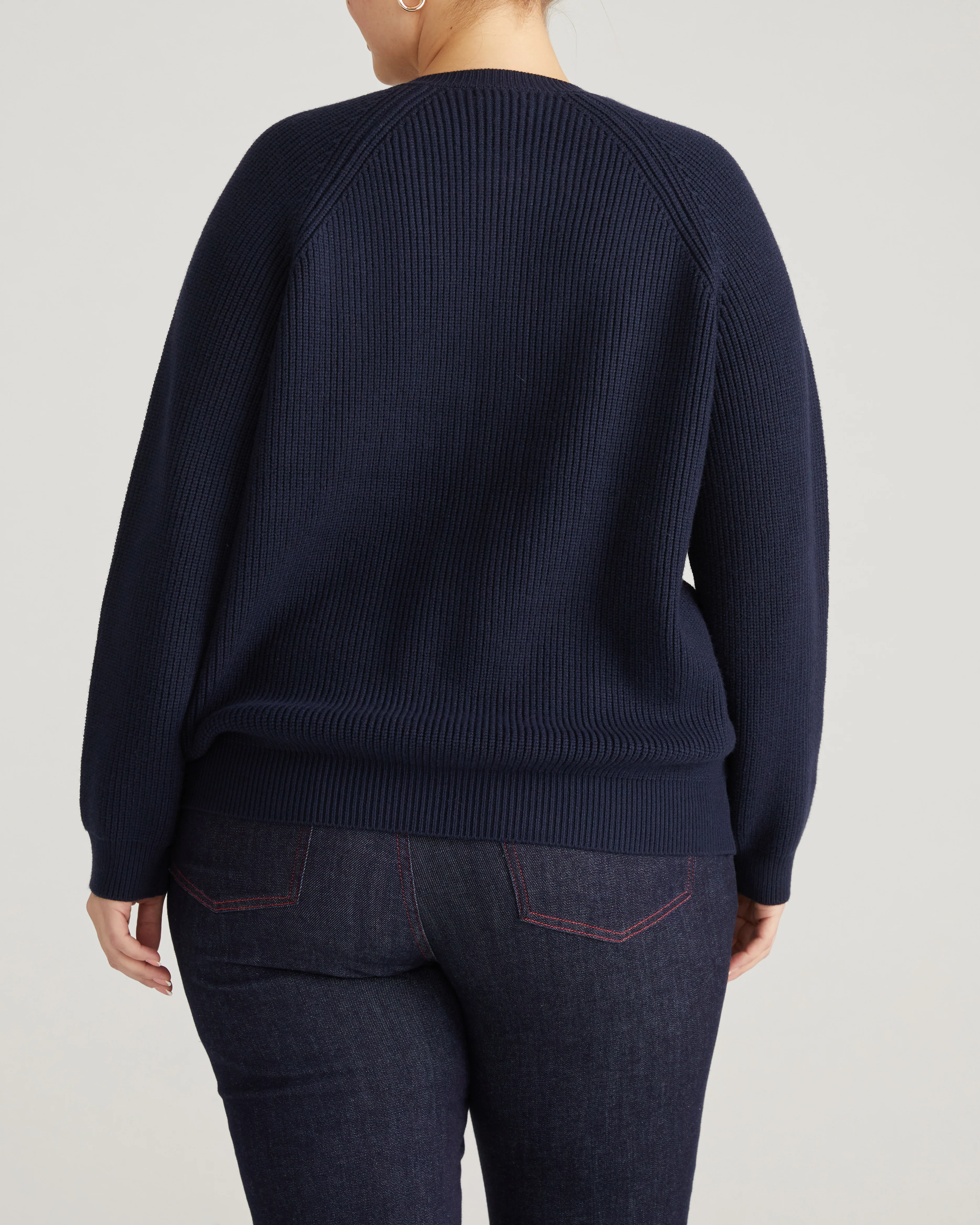 Better-Than-Wool Zip Cardigan - Midnight - Image 4