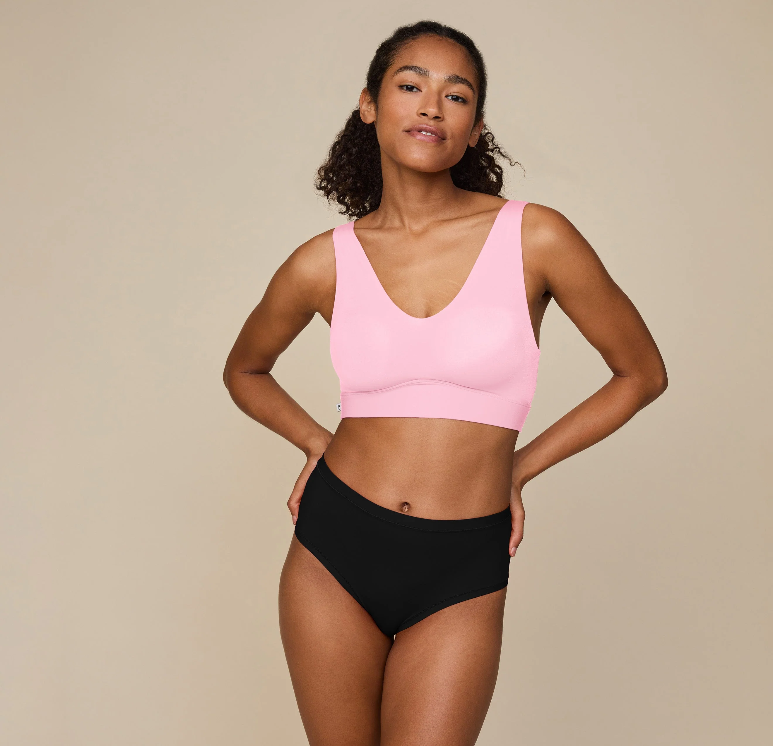Bliss Bralette - Pink - Image 2