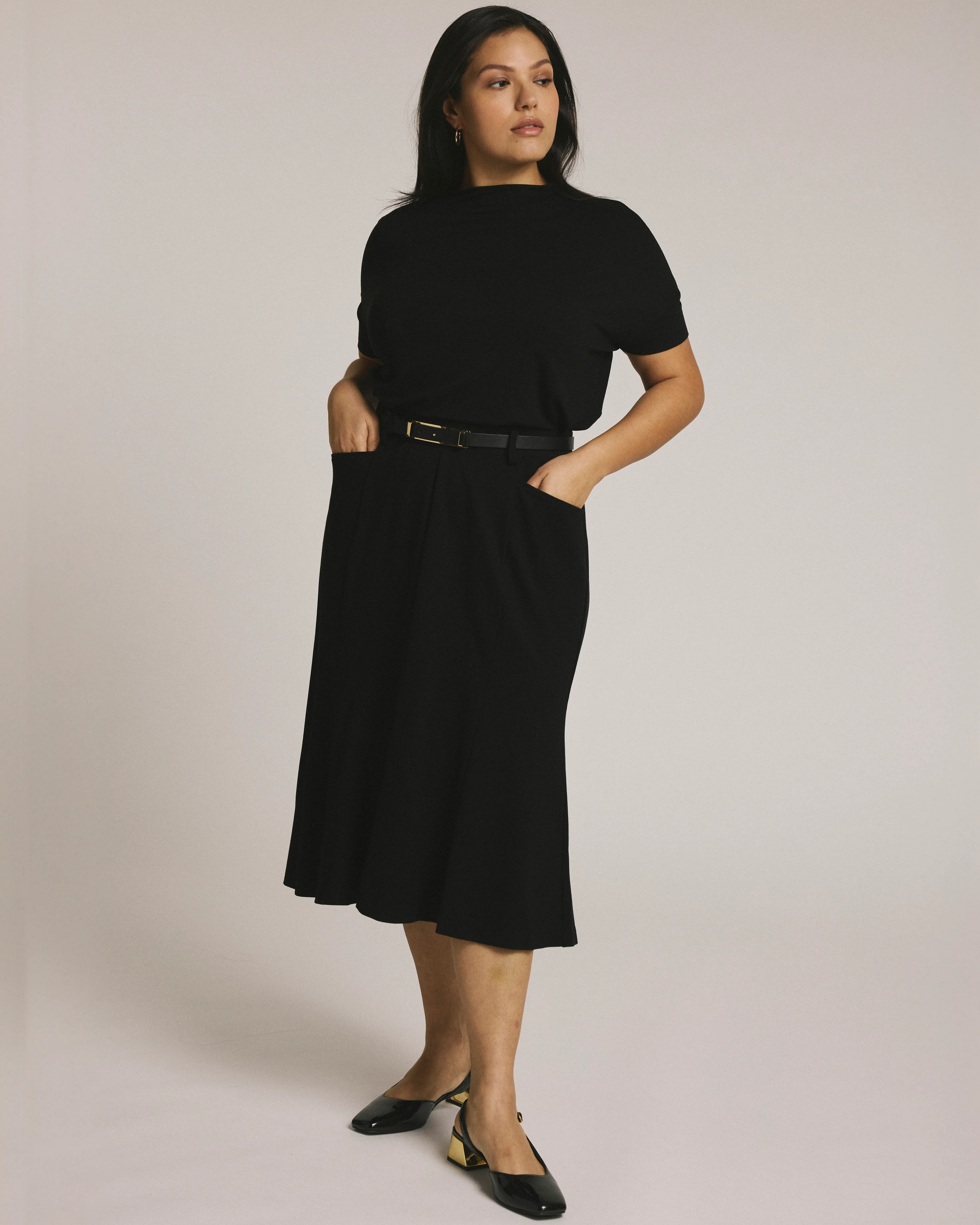 Carla Ponte Skirt - Black - Image 4