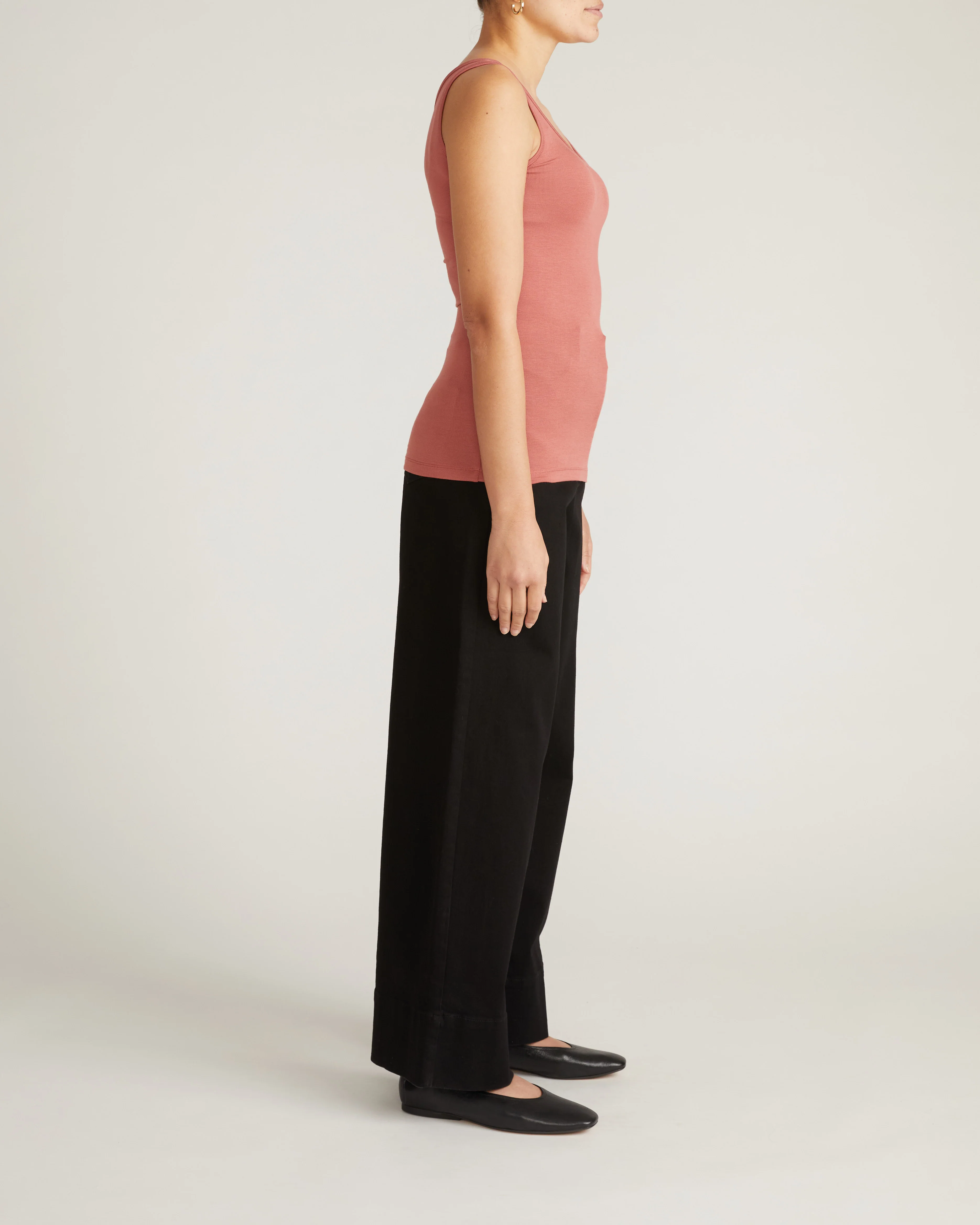 Cloud Rib Tank - Terracotta - Image 4