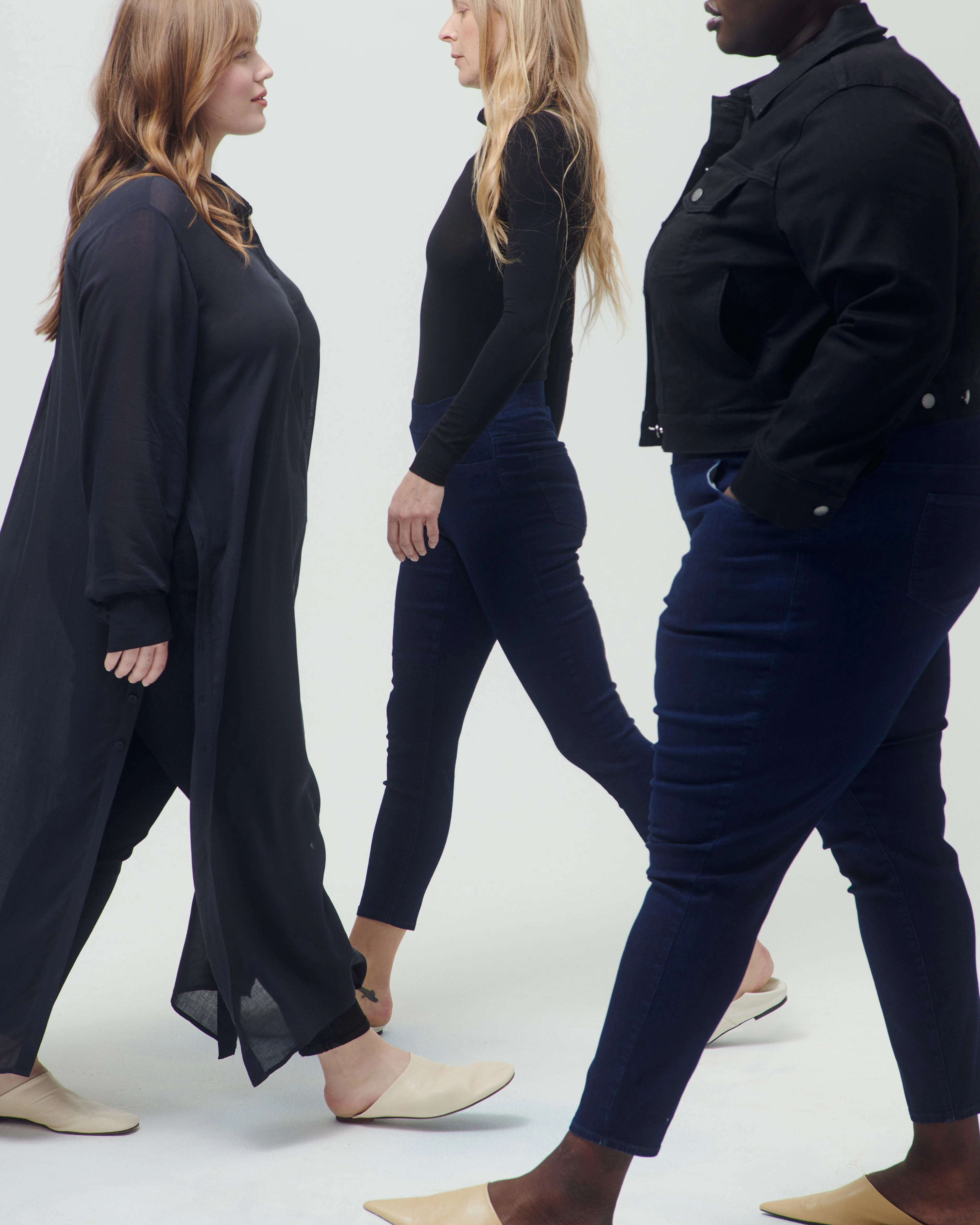 ComfortDenim Dont Call Them Jeggings - Dark Indigo - Image 2