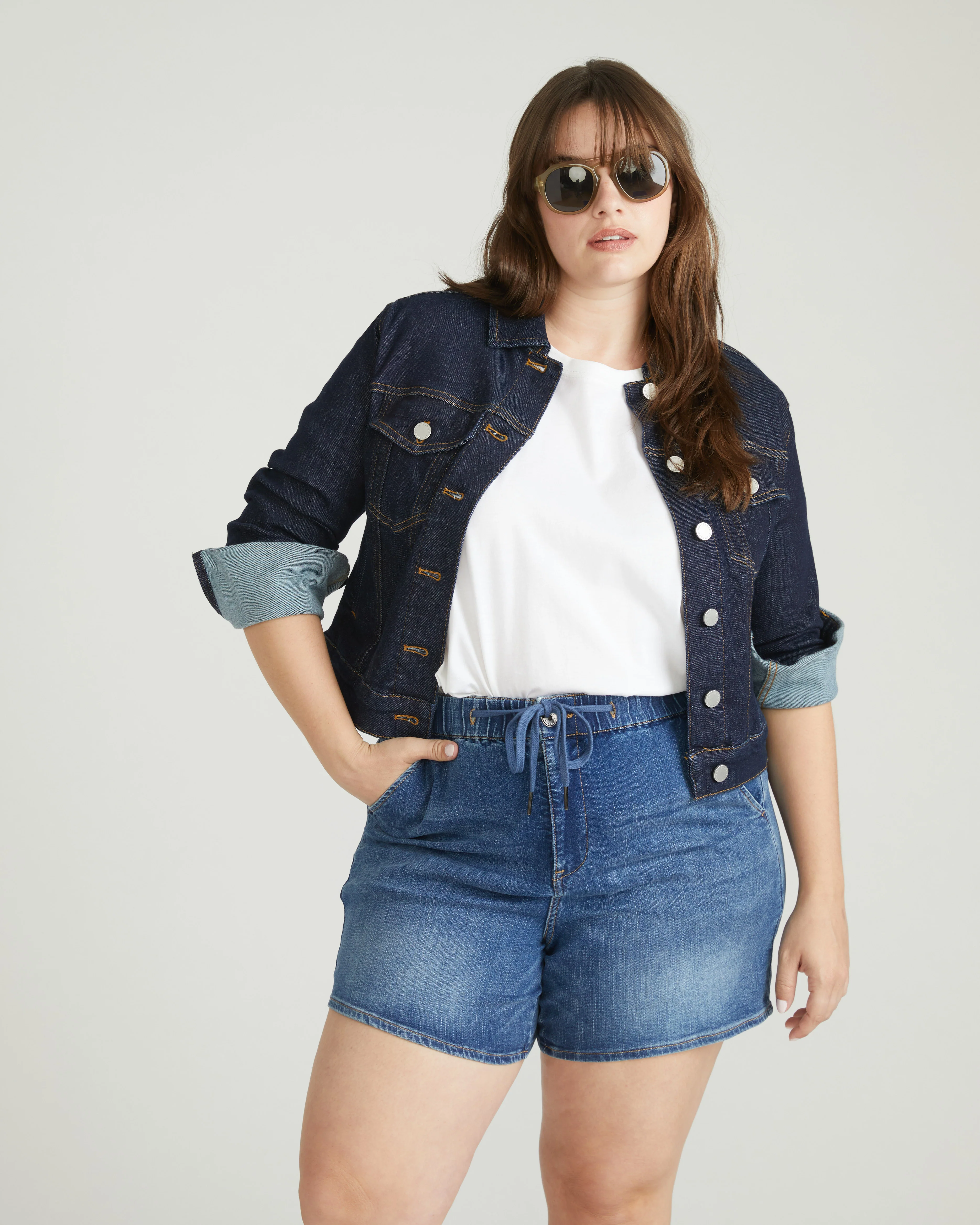 ComfortDenim Marche Shorts - Western Blue Wash - Image 2