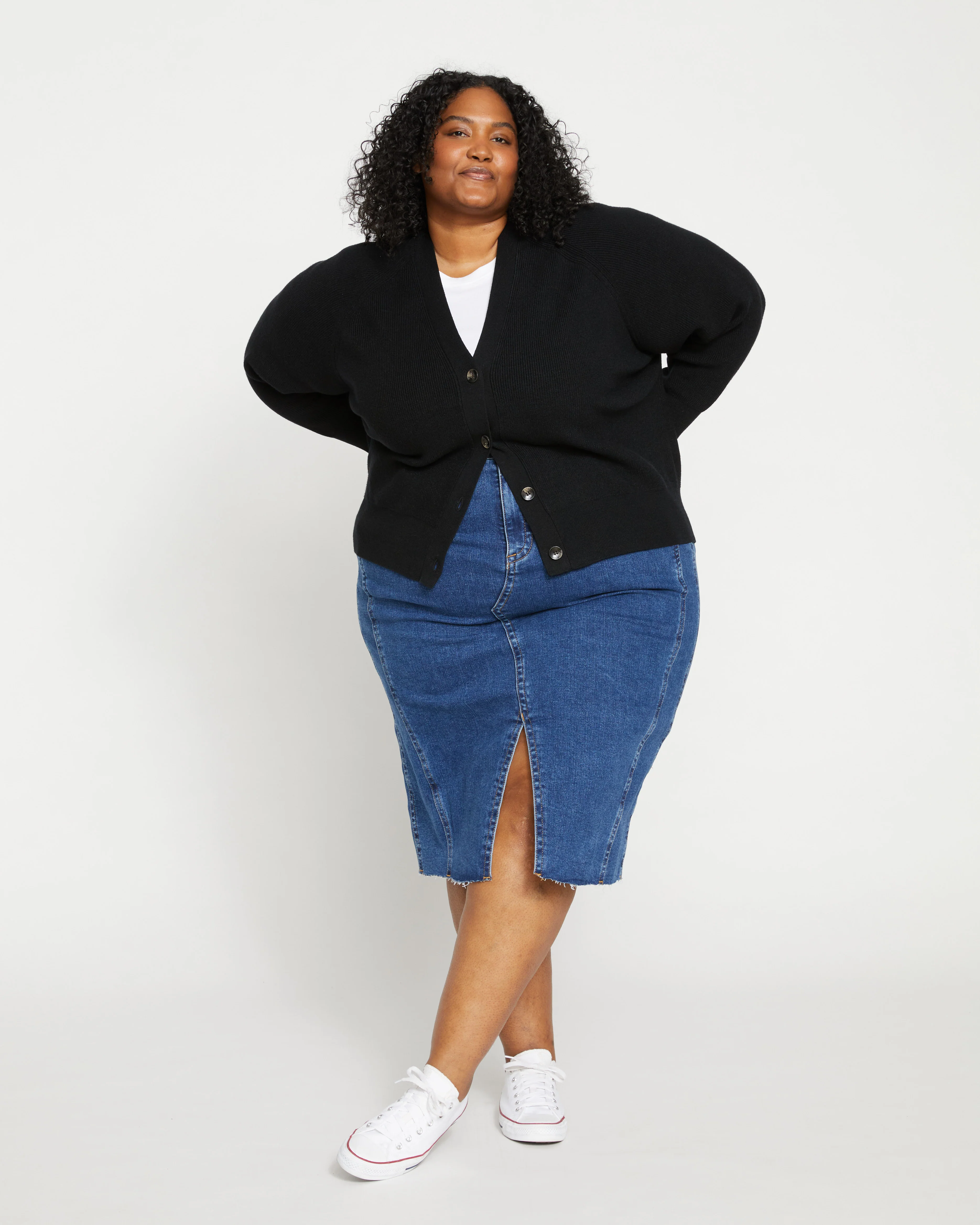 Dakota Denim Skirt - Odeon Blue - Image 3