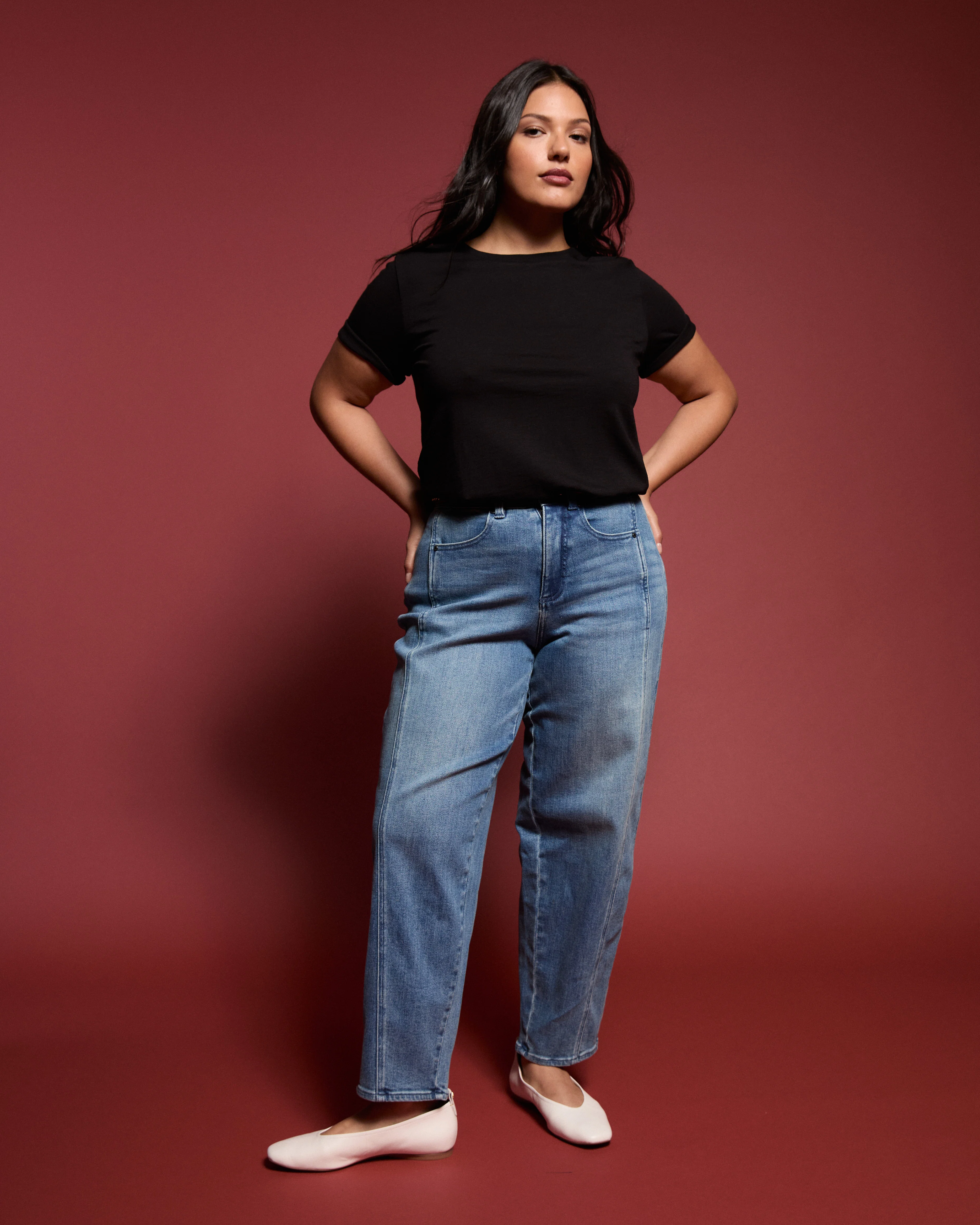 Dakota Twisted Leg Jeans - Montana Blue - Image 2
