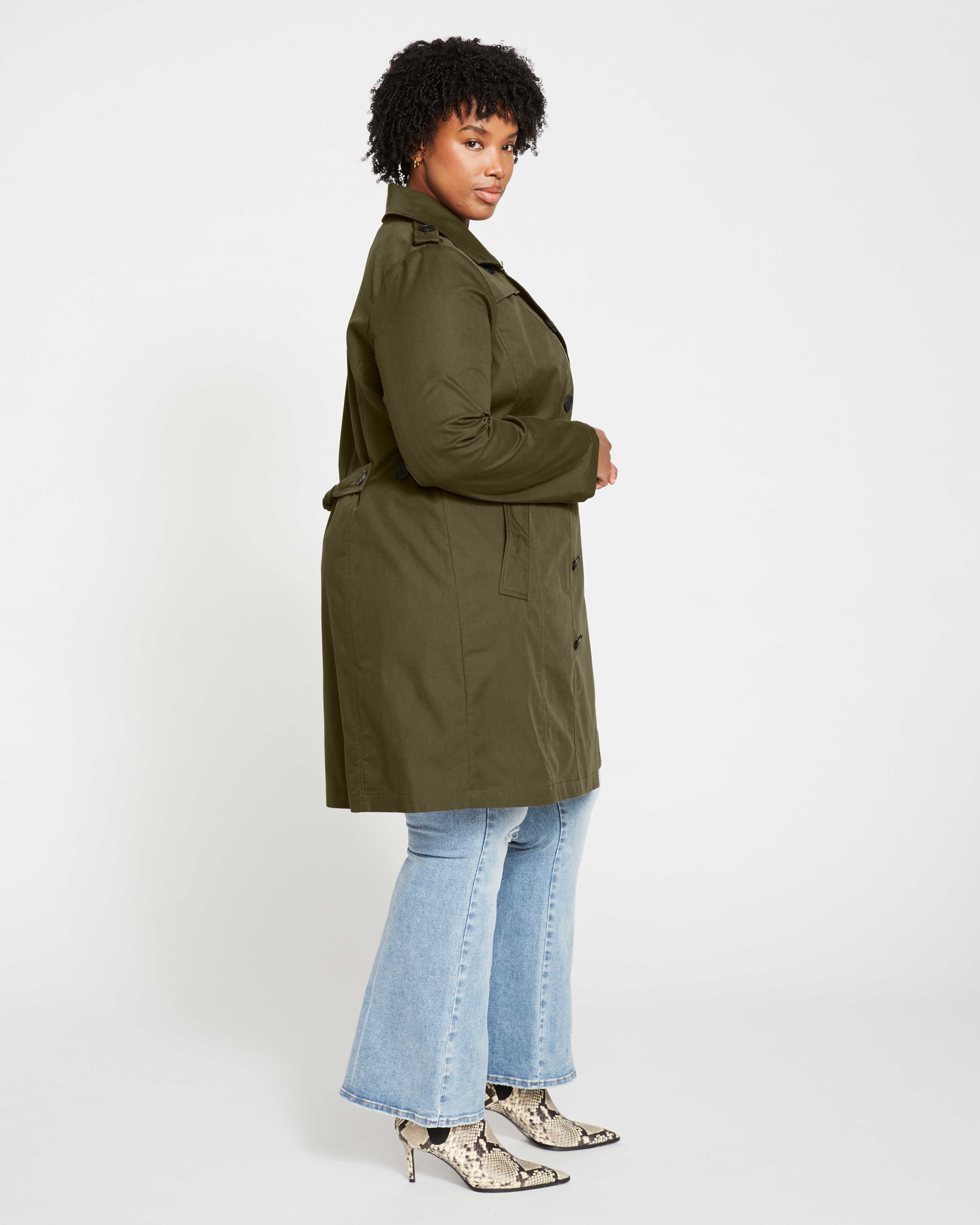 Derjon Trench Coat - Camo - Image 4