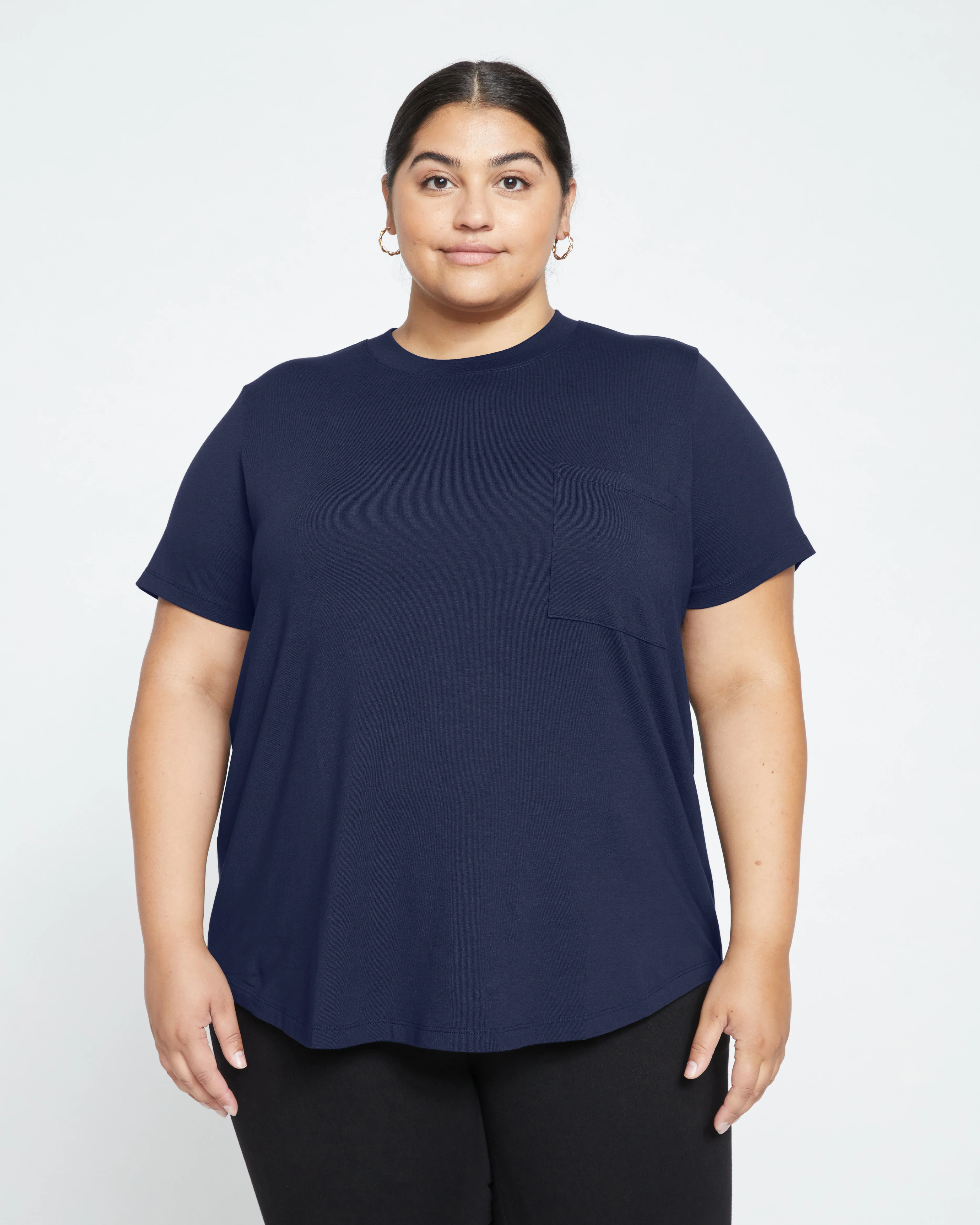 Garcon Tee - Classic Navy - Image 2