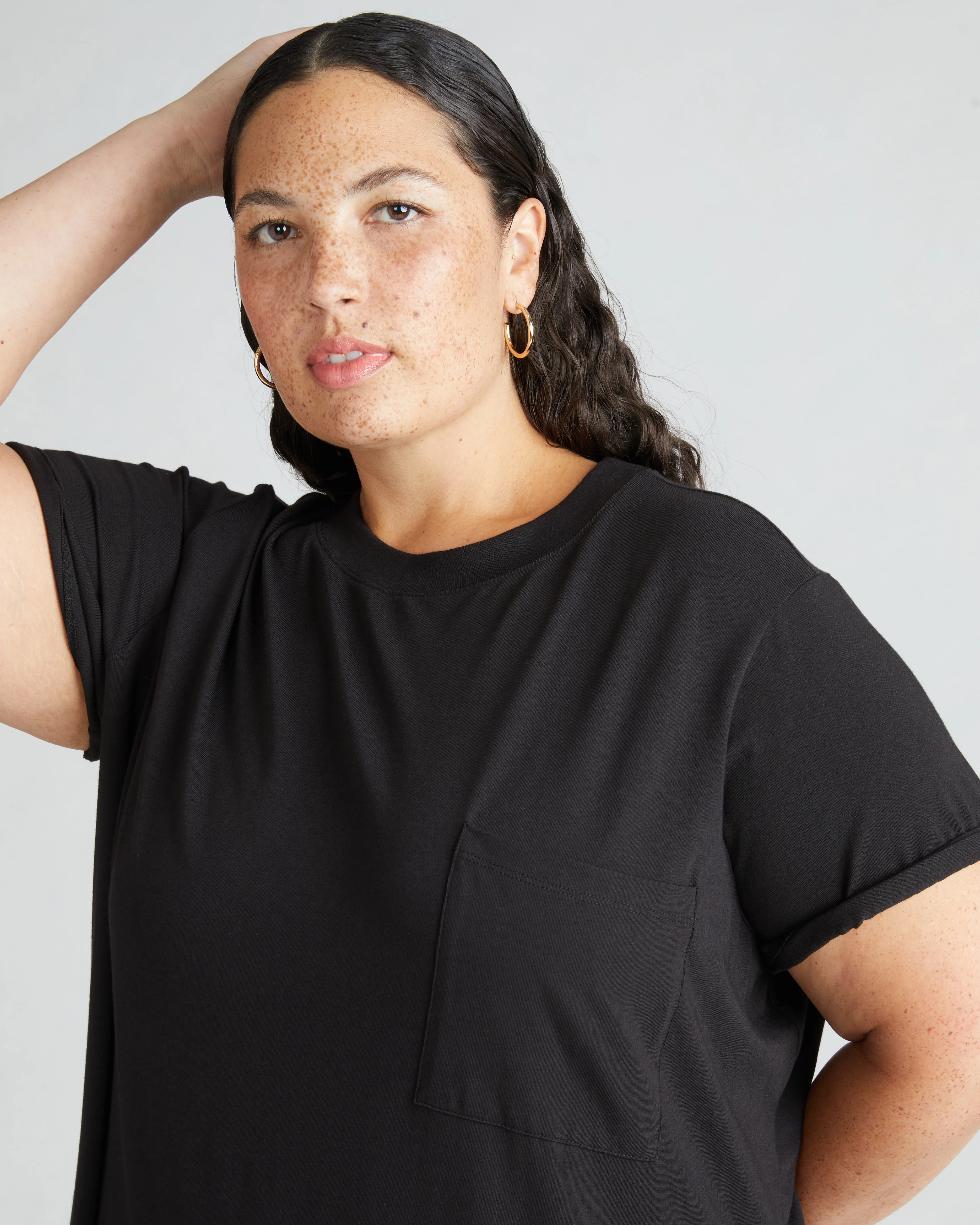 Garcon Tee Dress - Black - Image 2