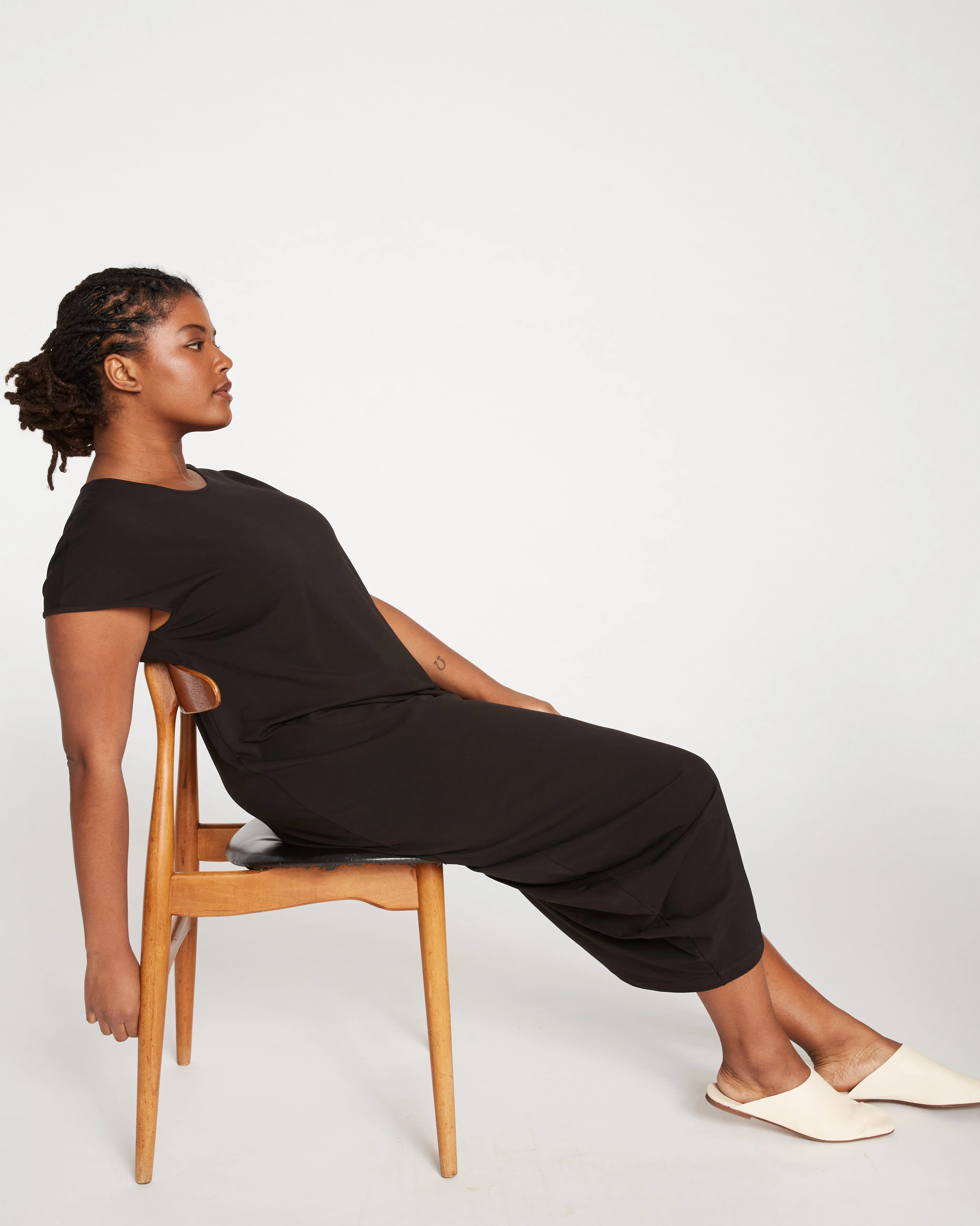 Iconic Geneva Dress - Black - Image 4