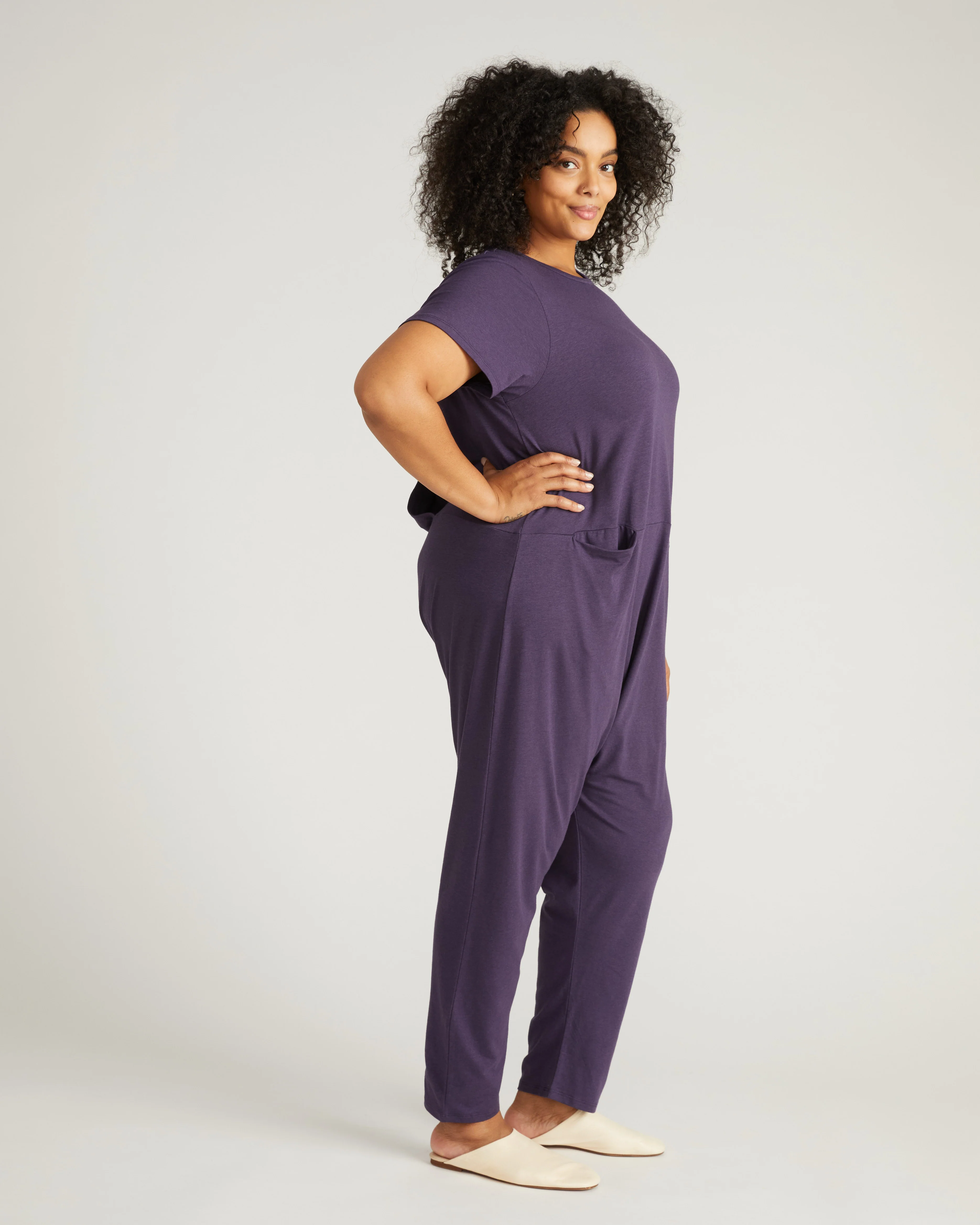 Ilona Lounge Jumpsuit - Anthracite - Image 2