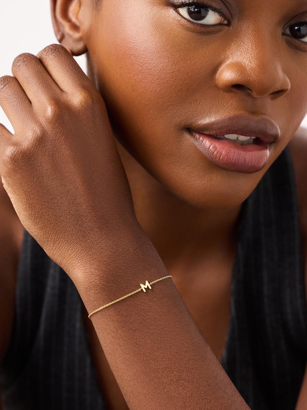 Ana Luisa Initial Bracelet - Letter Bracelet - Image 3