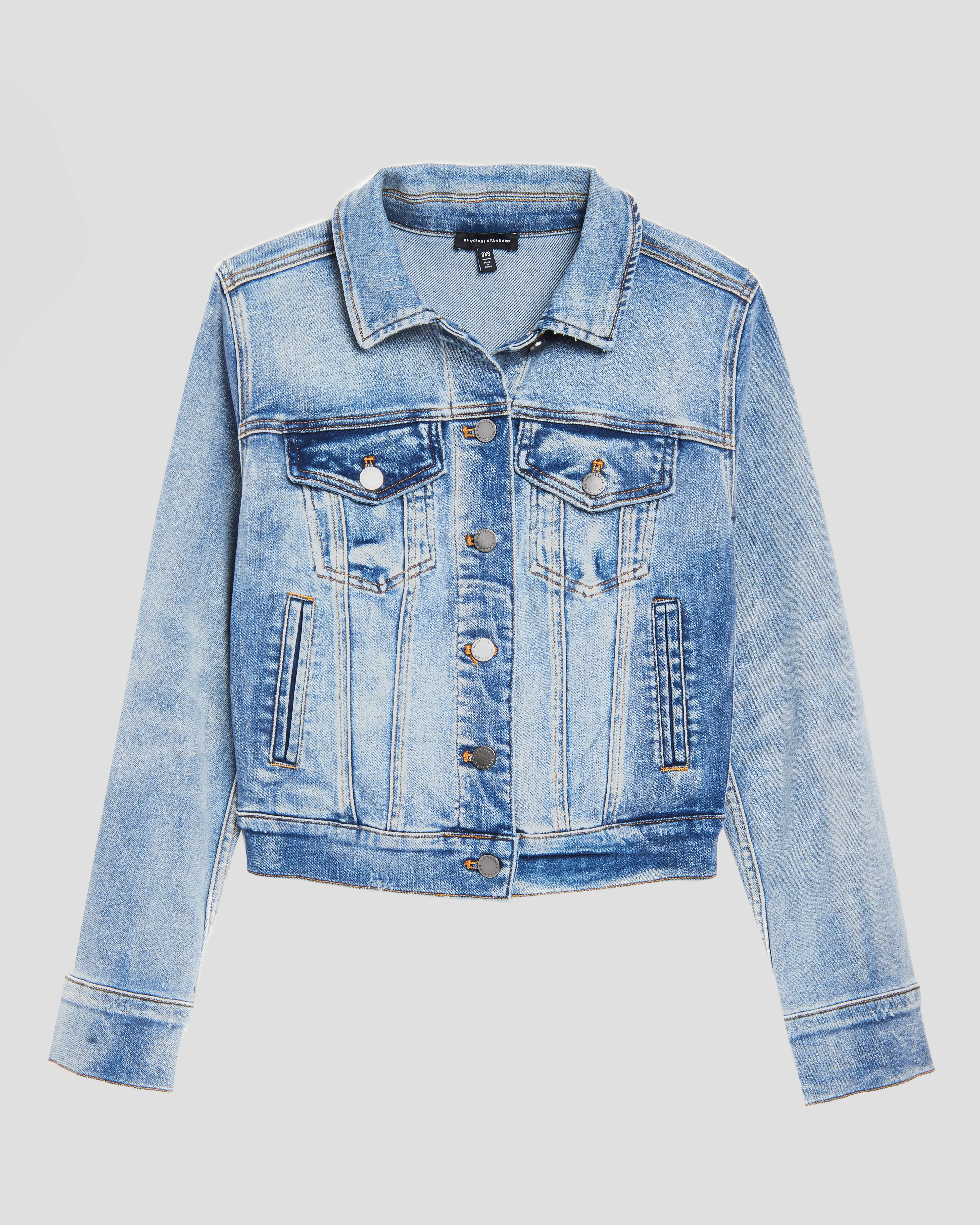 Kelsey Denim Jacket - Light Blue - Image 6