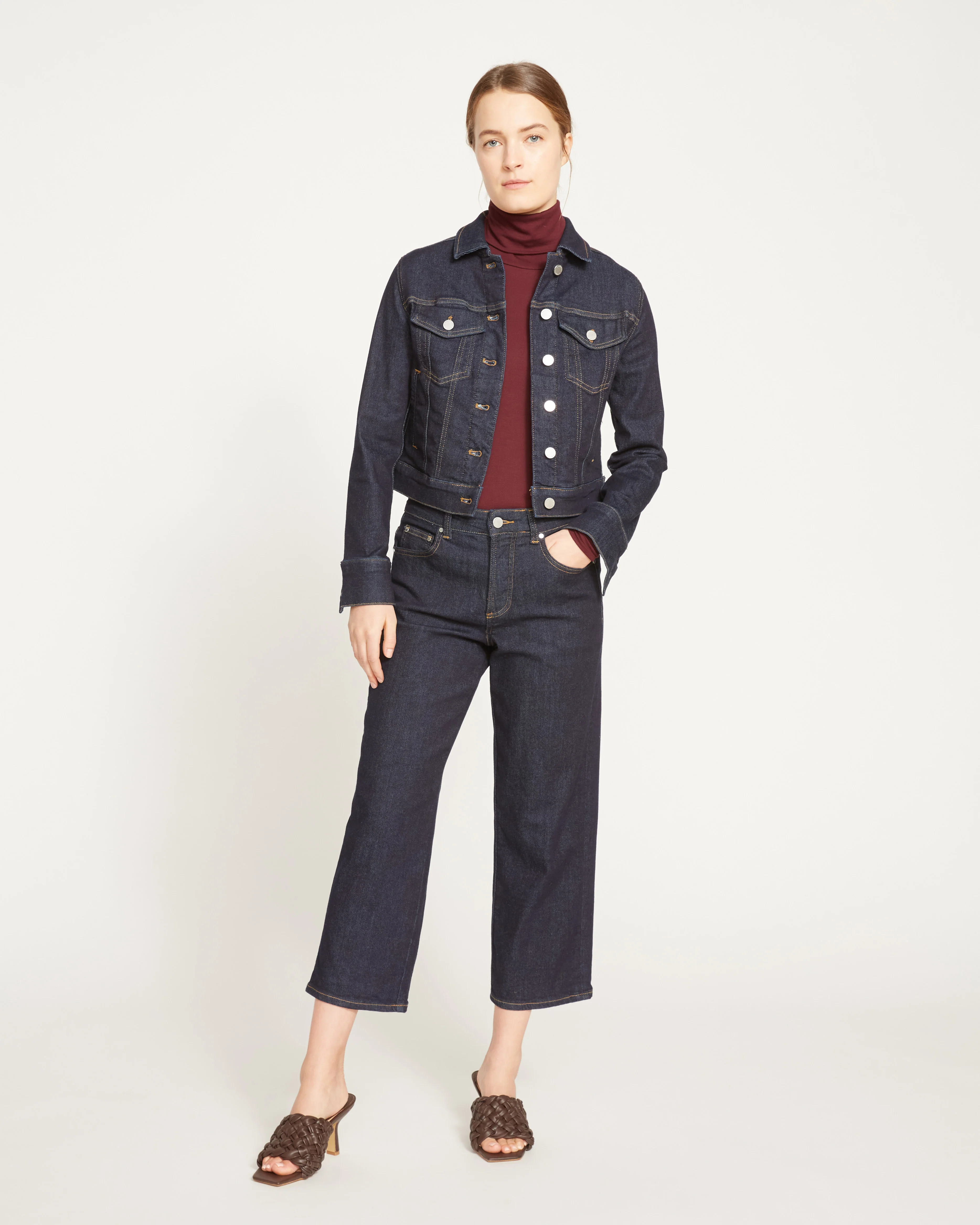 Kelsey Denim Jacket - Vintage Indigo Selvedge - Image 9