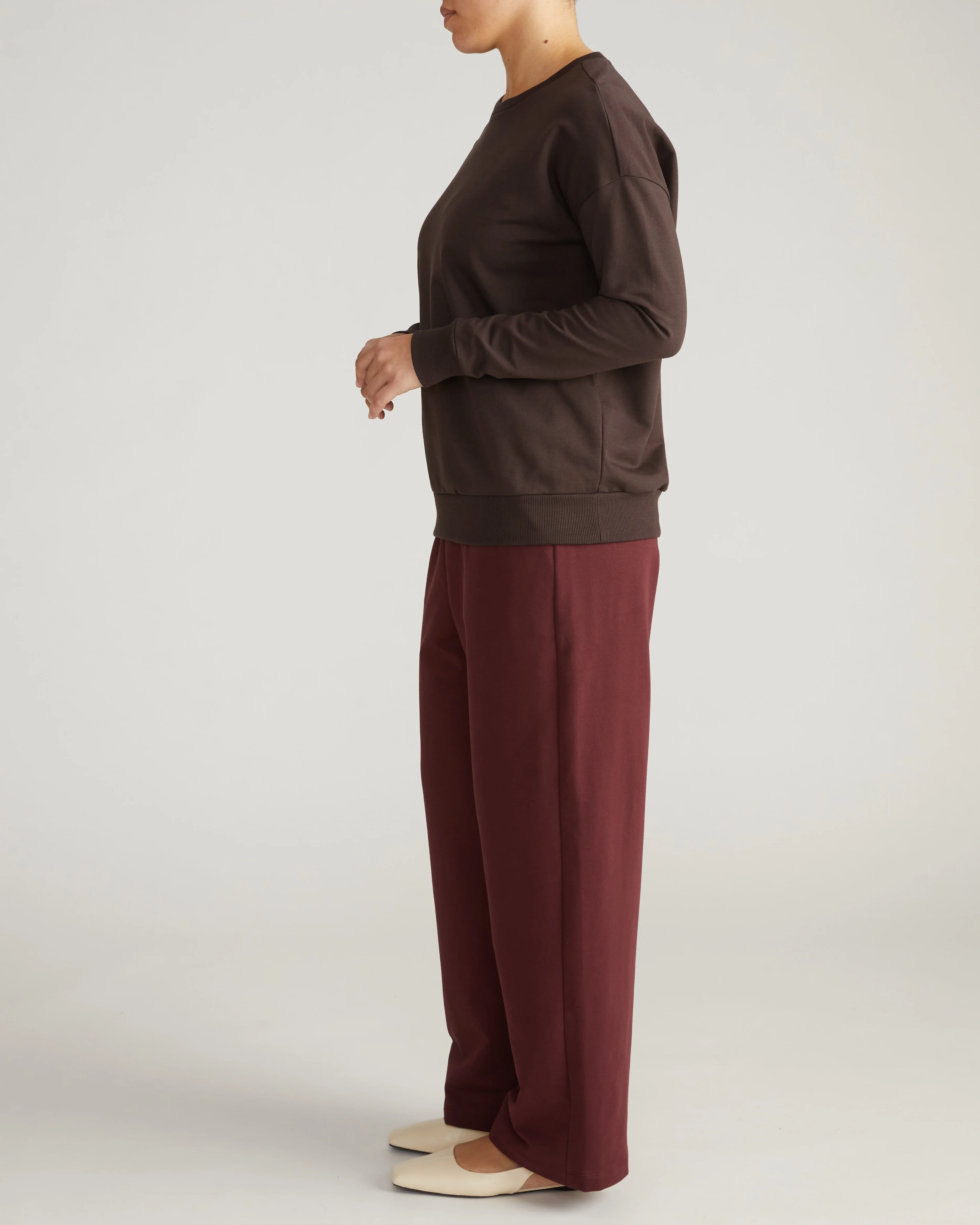 Lauren Classic Sweatshirt - Deep Brown - Image 4