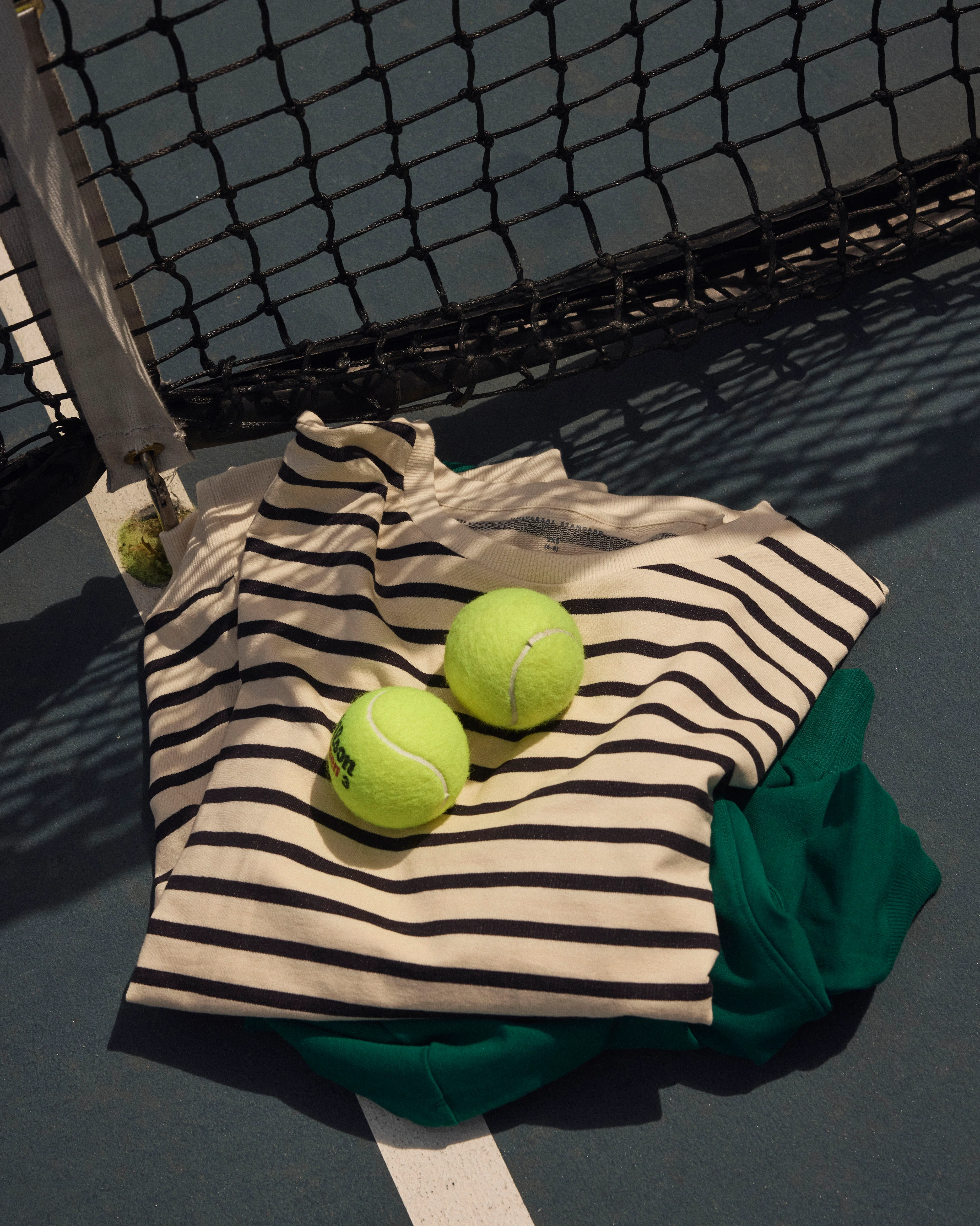 Lauren Classic Sweatshirt - Ecru/Black Stripe - Image 3