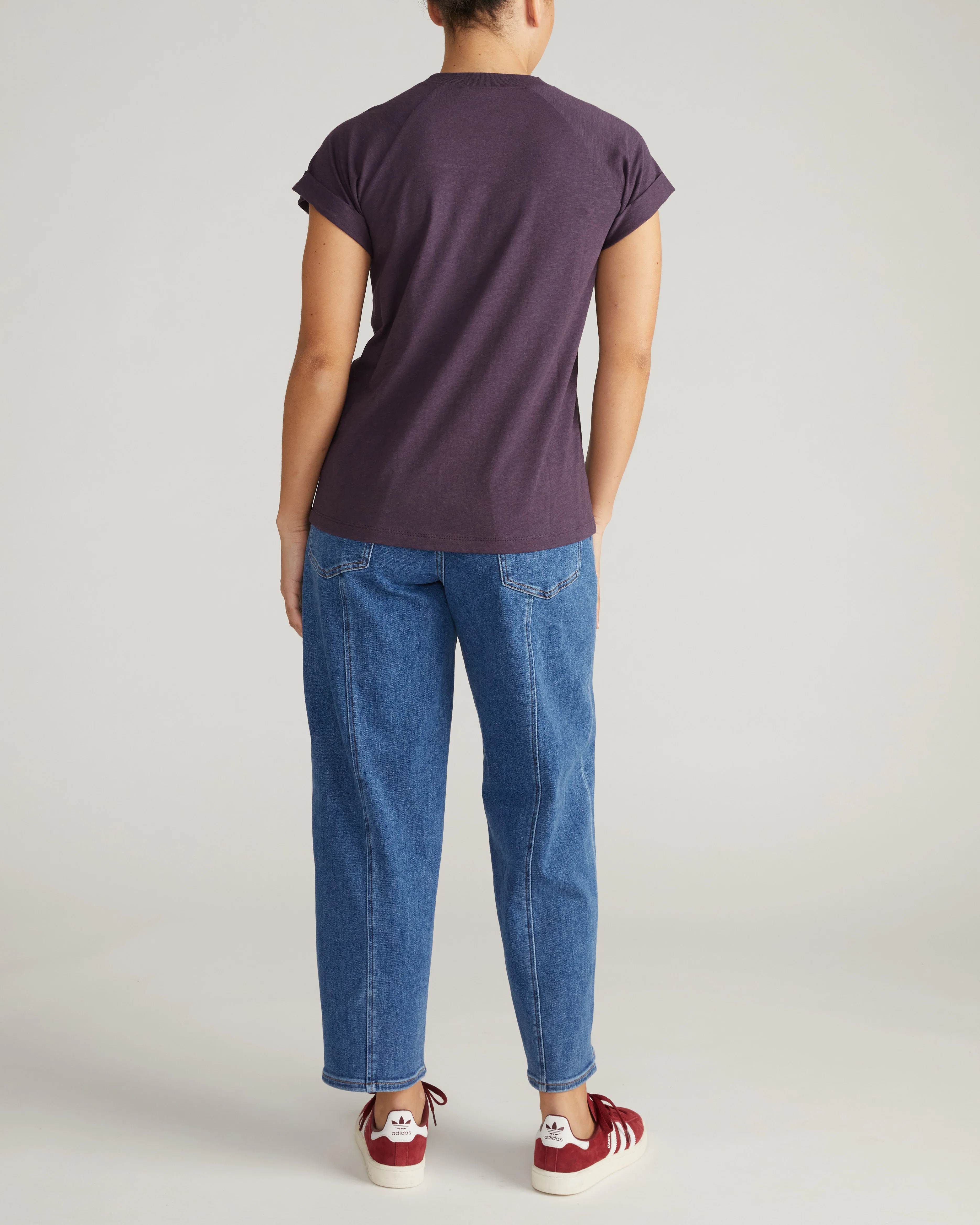 Light-As-Air Boy Tee - Purple Jewel - Image 5