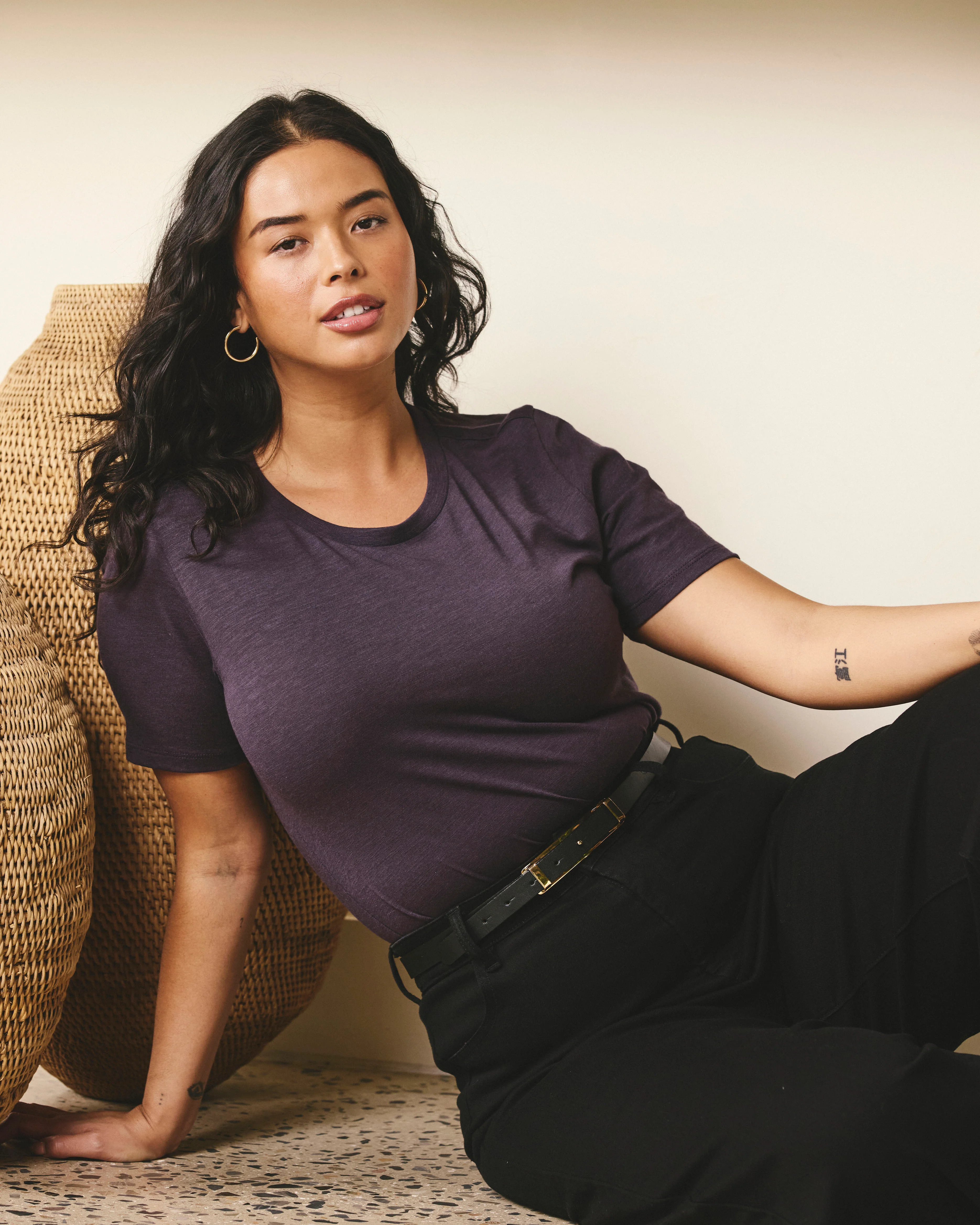 Light-As-Air Tee Rex - Purple Jewel - Image 2