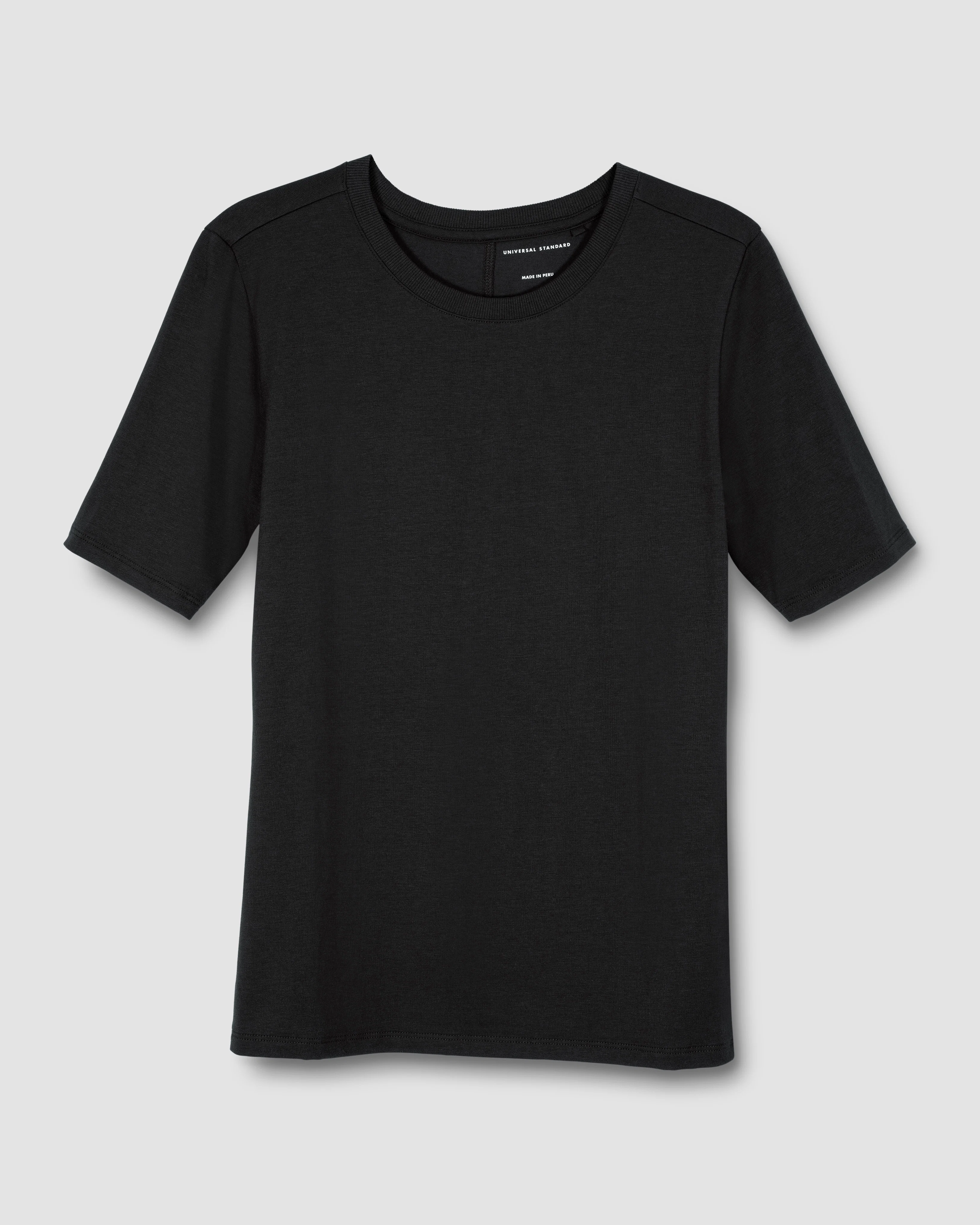 Maia Stovepipe Sleeve Tee - Black - Image 4
