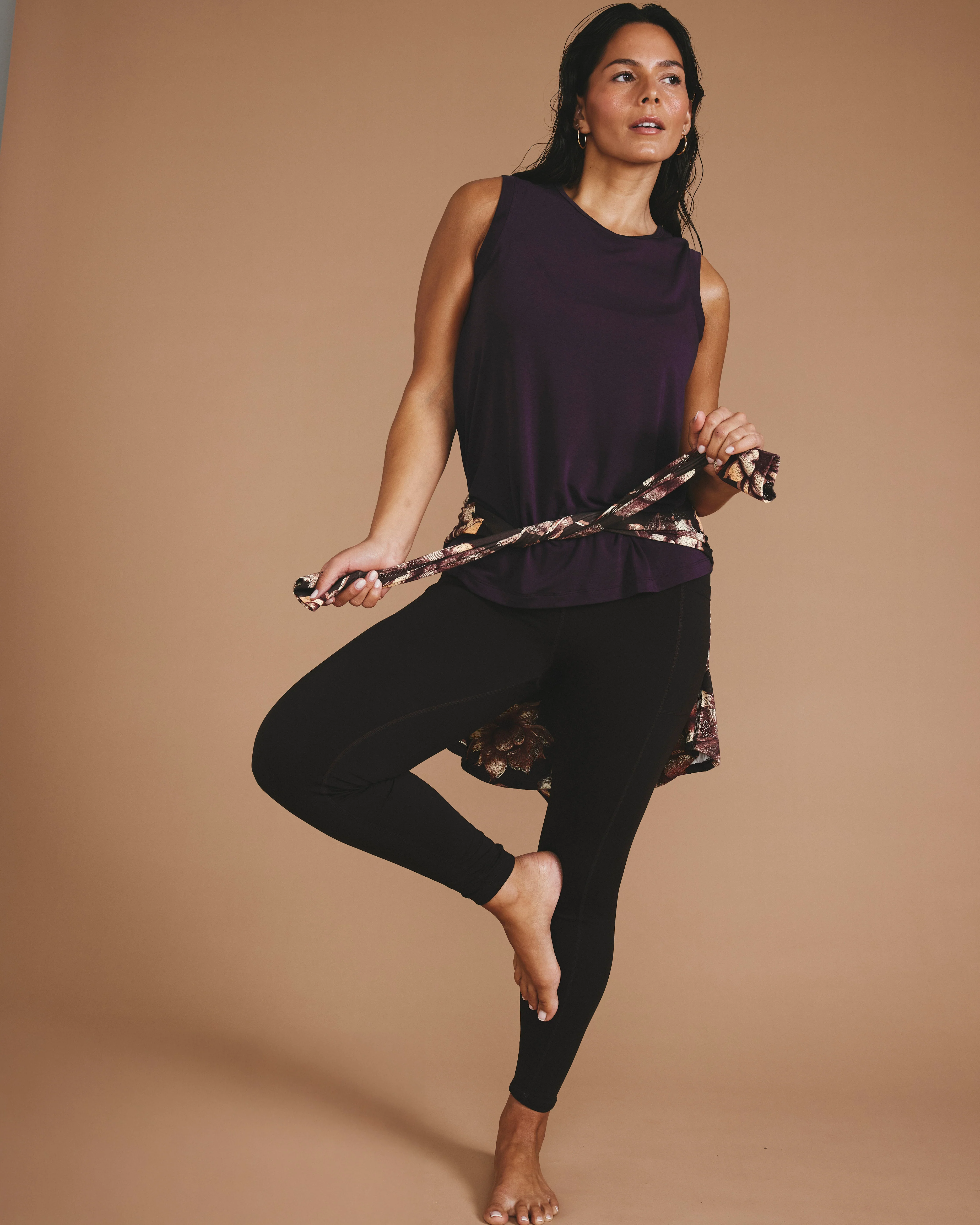 Mia Movement Tank - Purple Jewel - Image 7