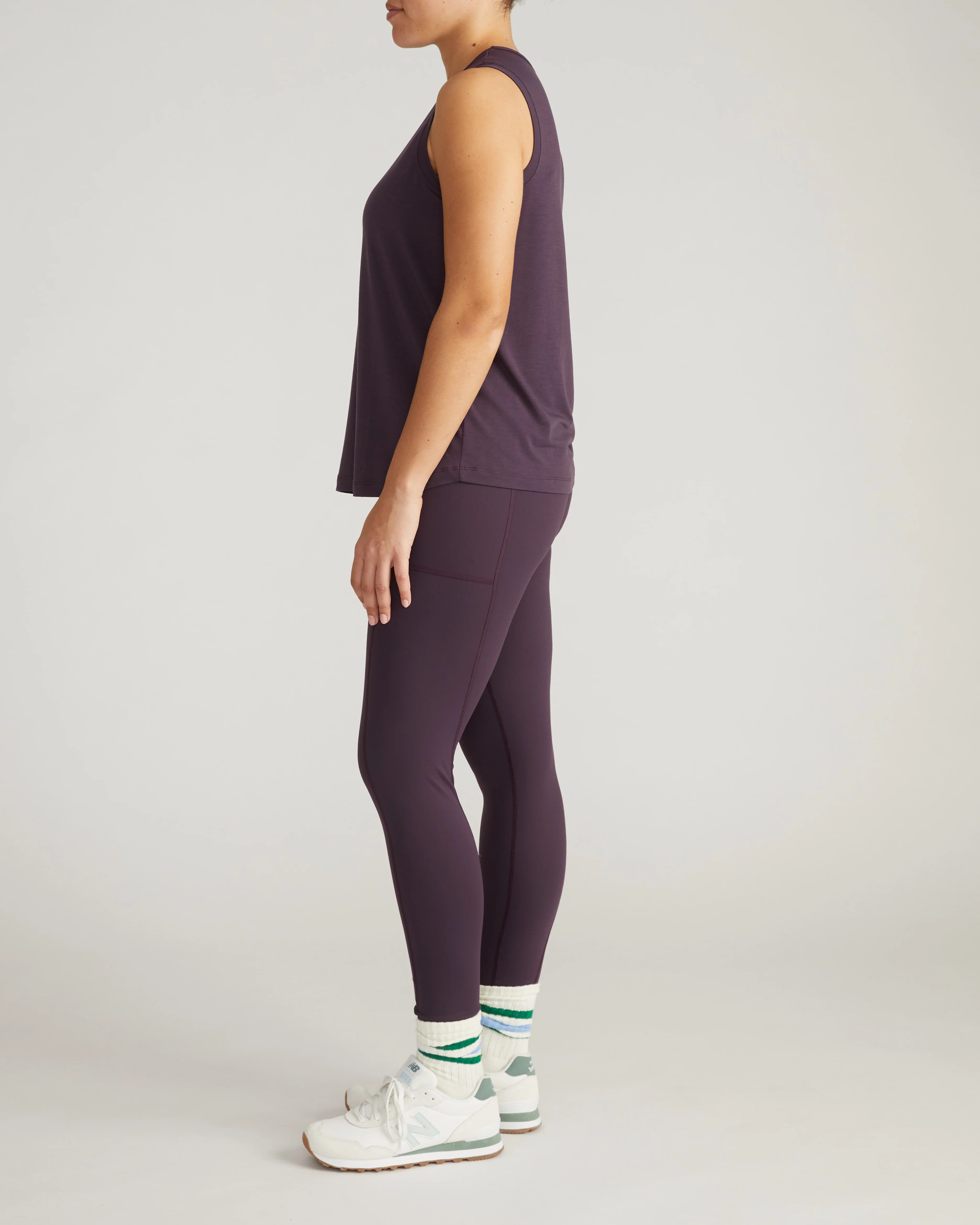 Mia Movement Tank - Purple Jewel - Image 9