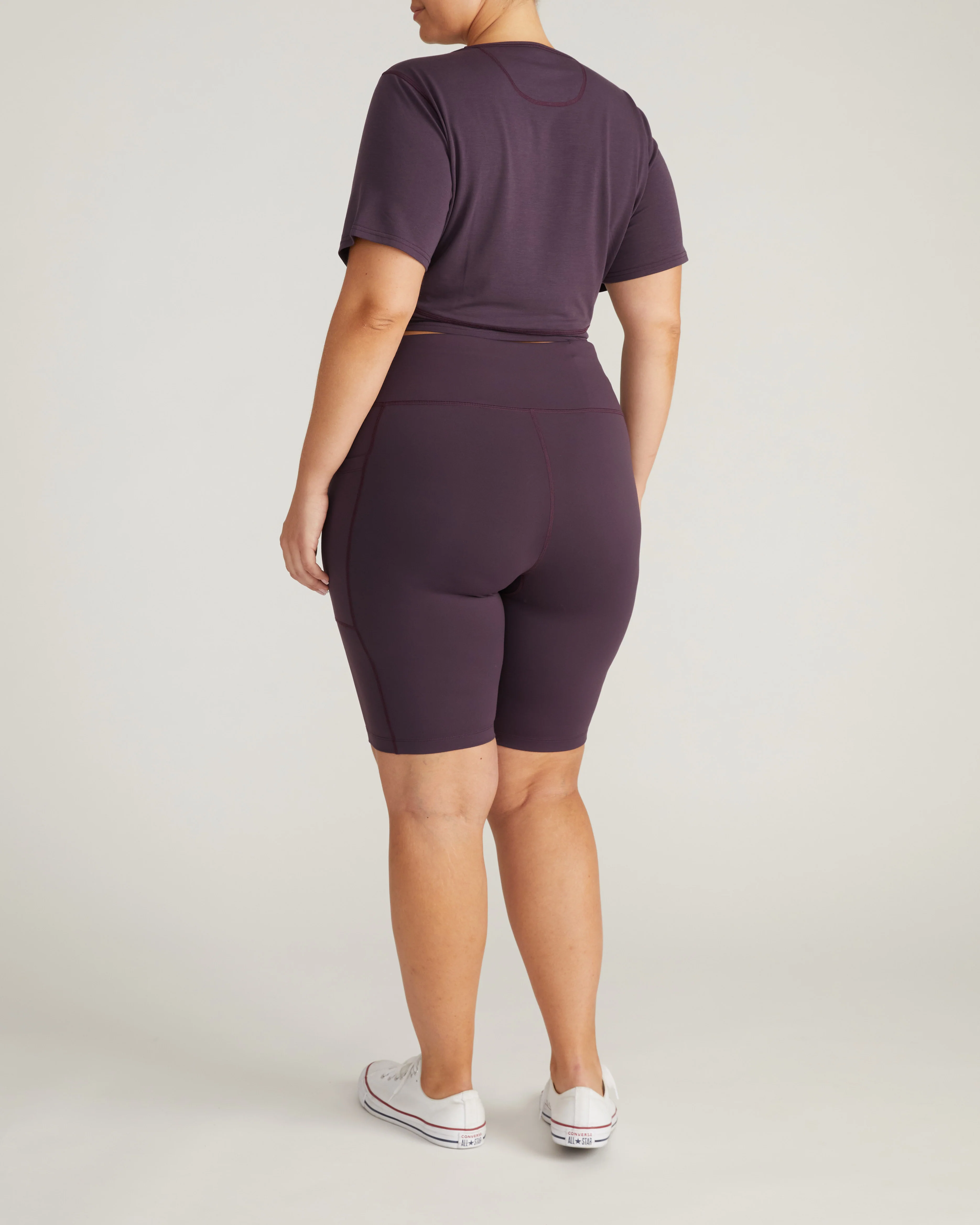 Next-to-Naked Bike Shorts - Purple Jewel - Image 8
