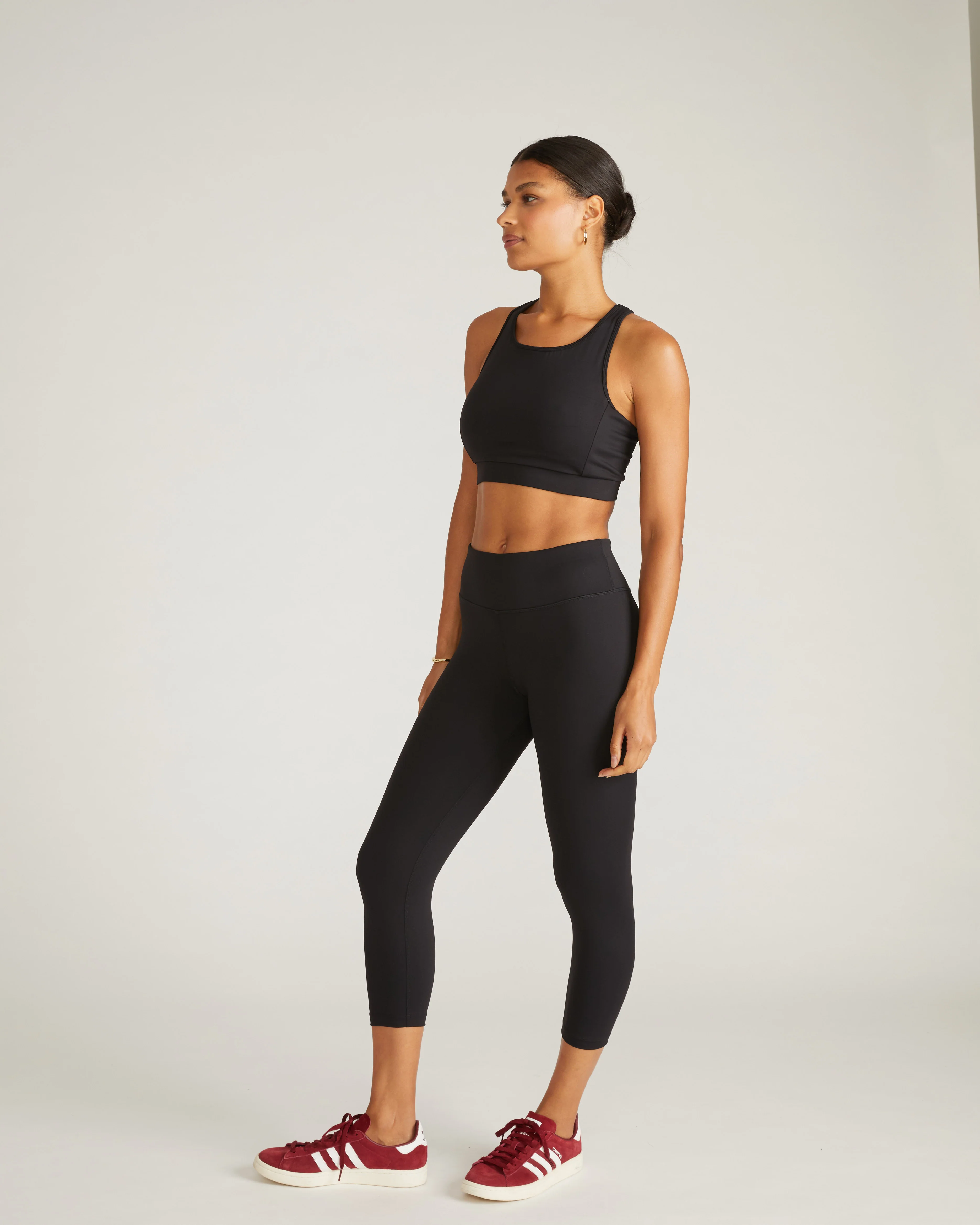Next-to-Naked Cropped Legging - Black - Image 2