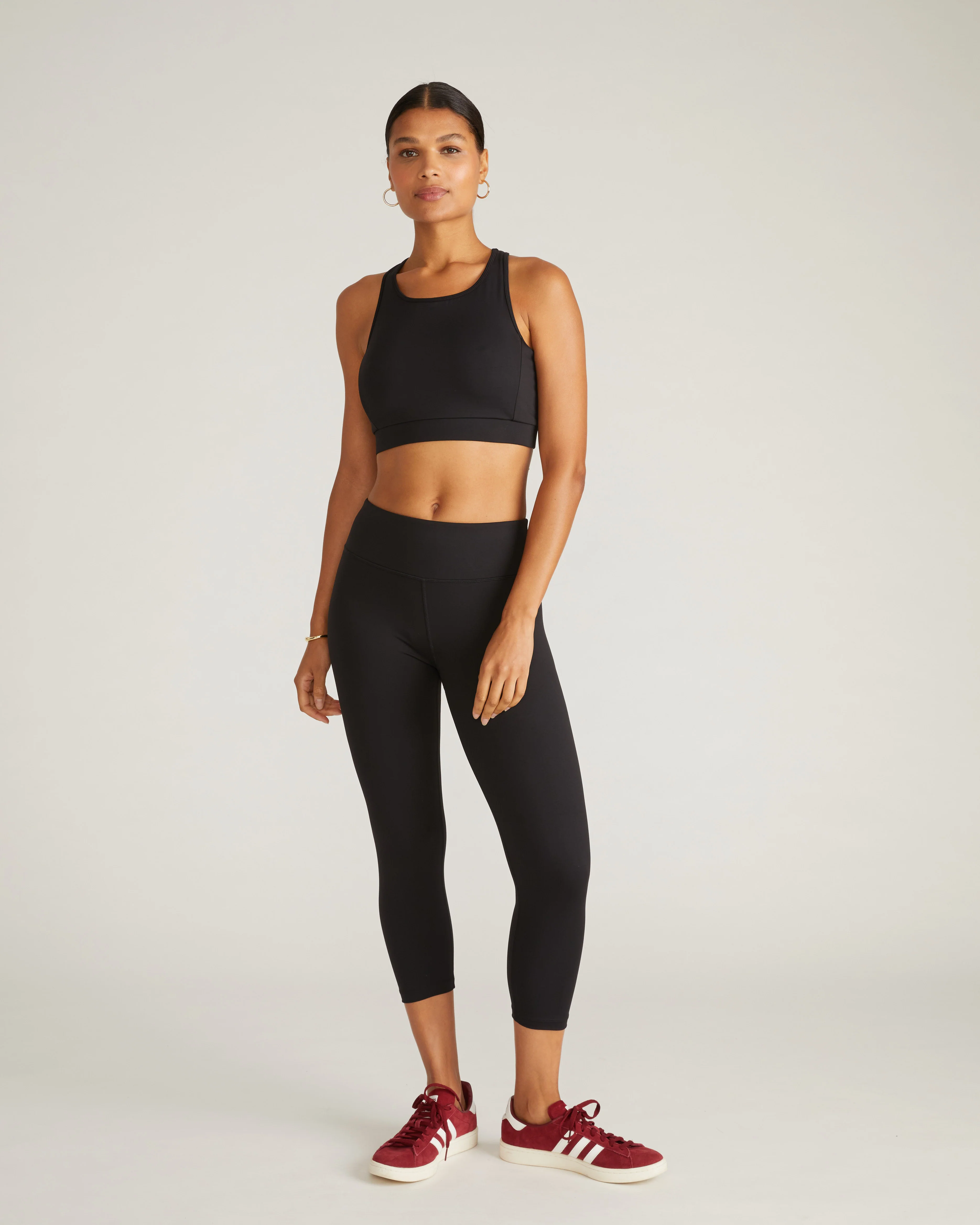 Next-to-Naked Cropped Legging - Black - Image 4