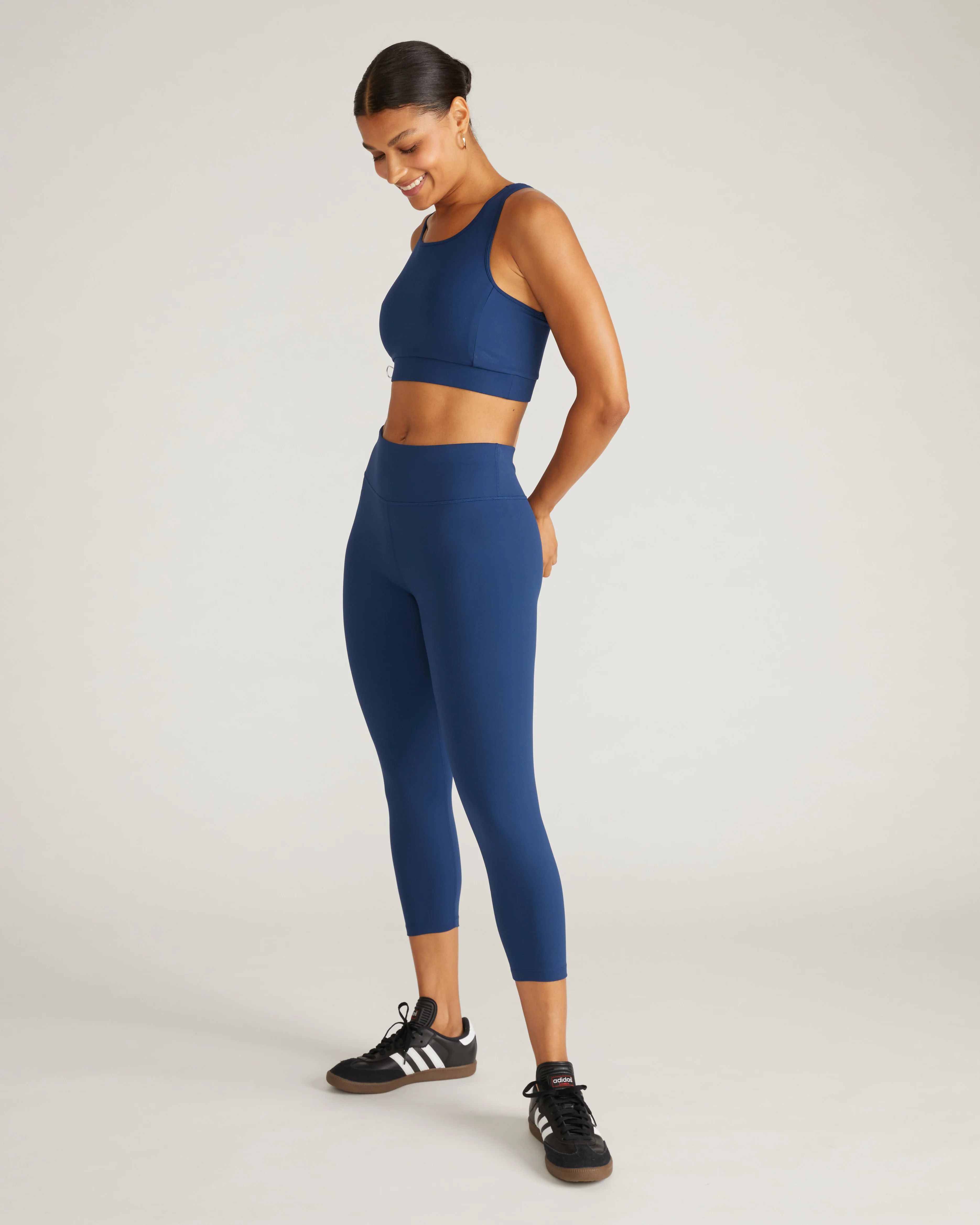 Next-to-Naked Cropped Legging - Pageant Blue - Image 2