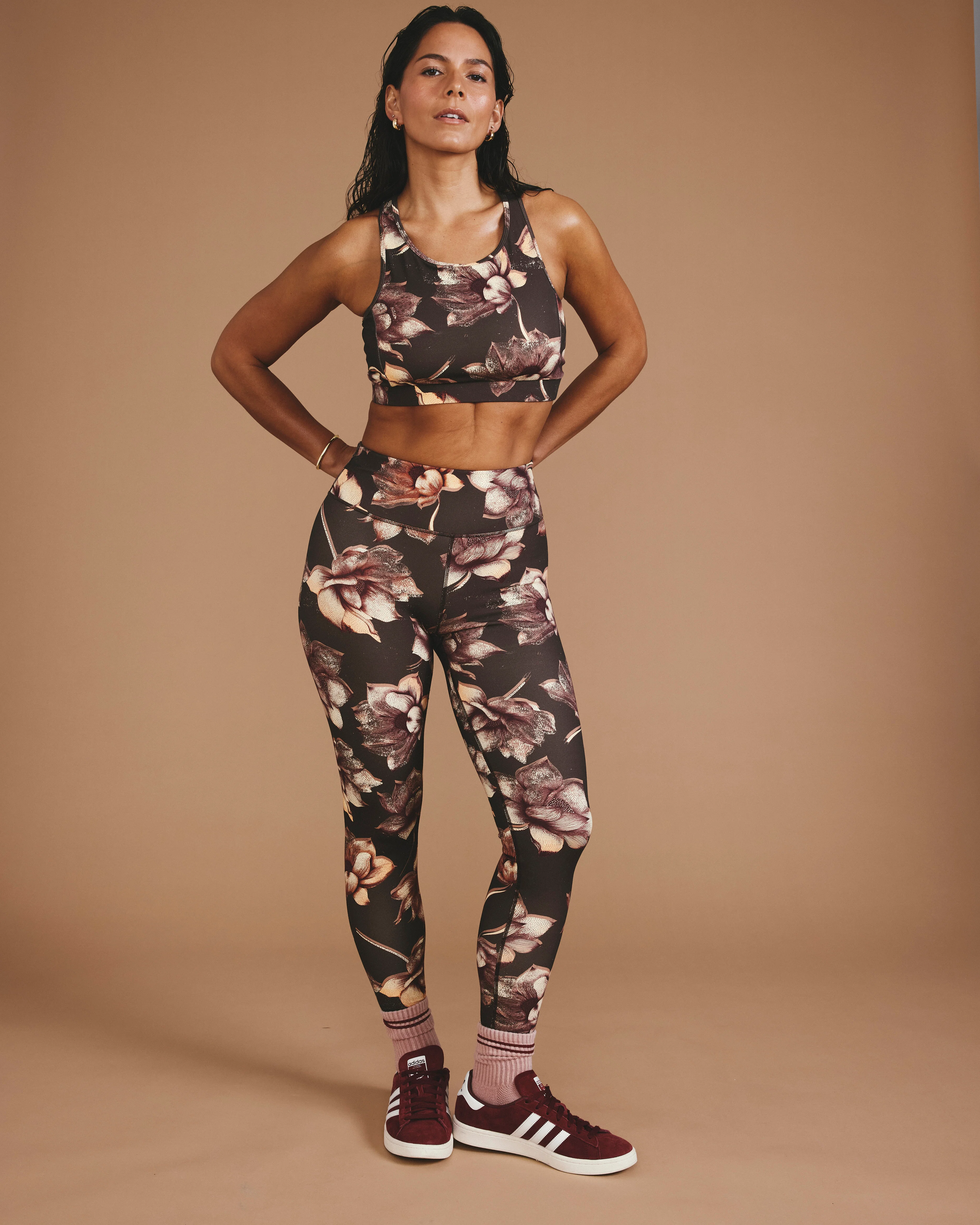 Next-to-Naked Legging - Lotus Print - Image 3