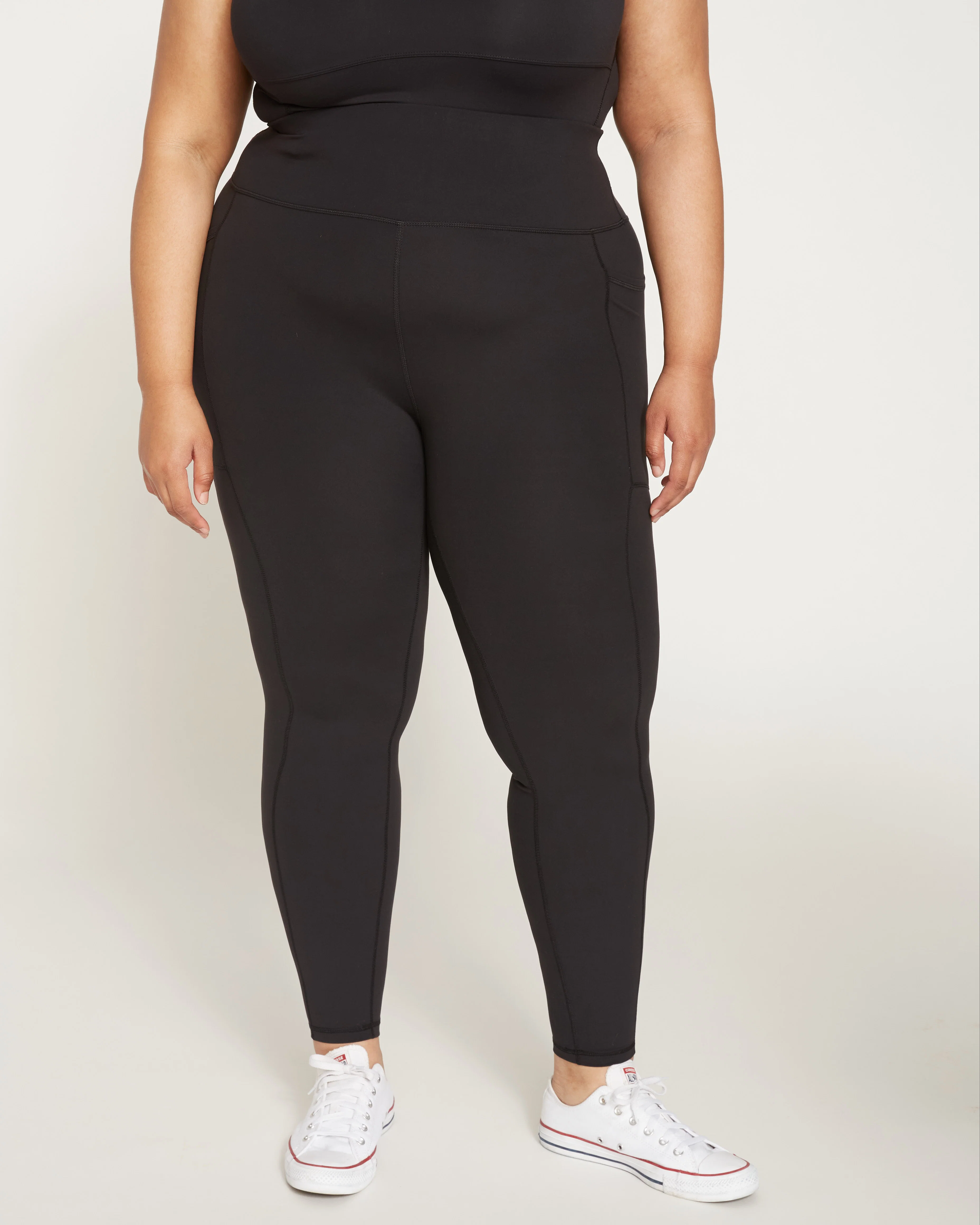Next-to-Naked Pocket Legging - Black - Image 3