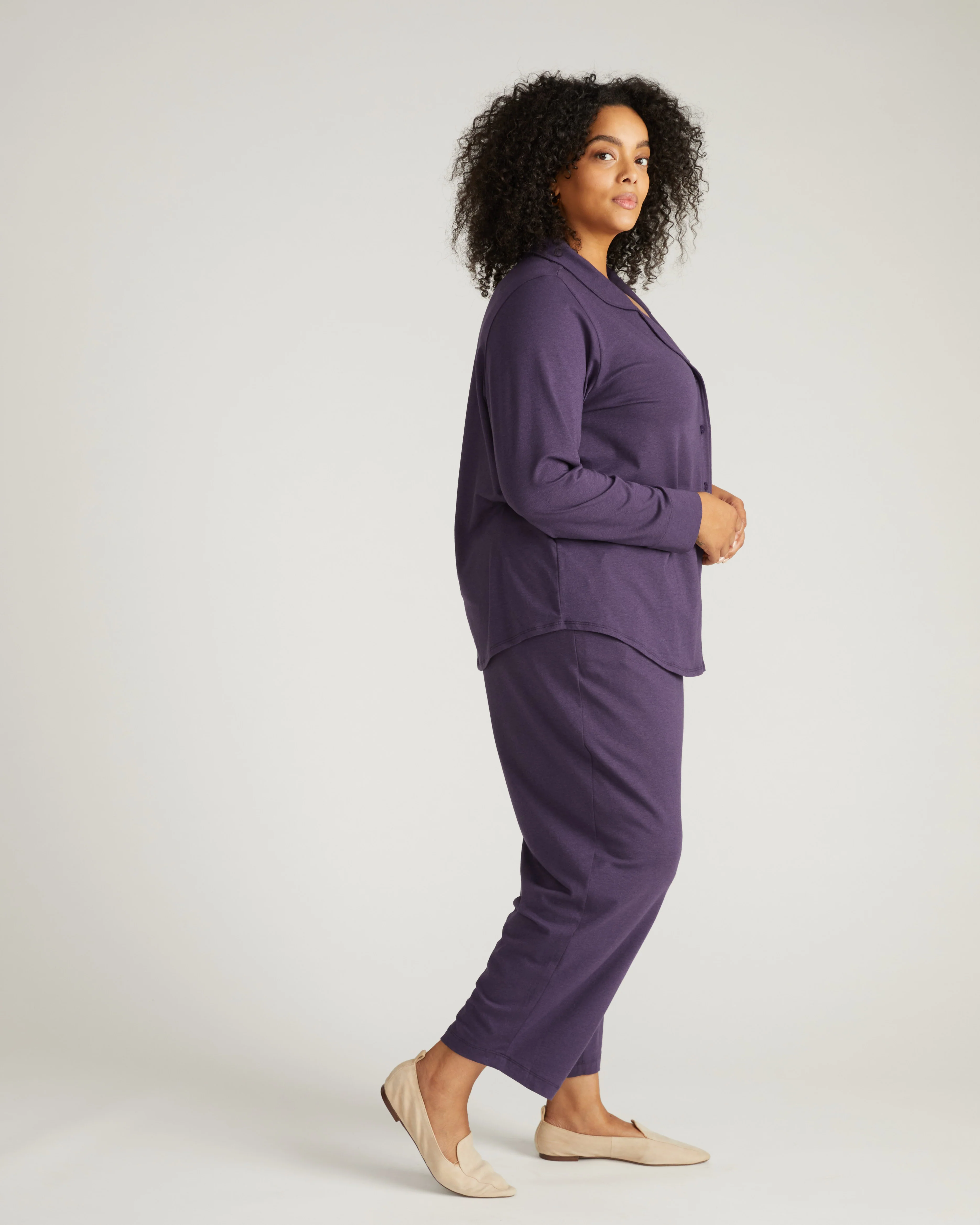 Panama Pajama Set - Anthracite - Image 2