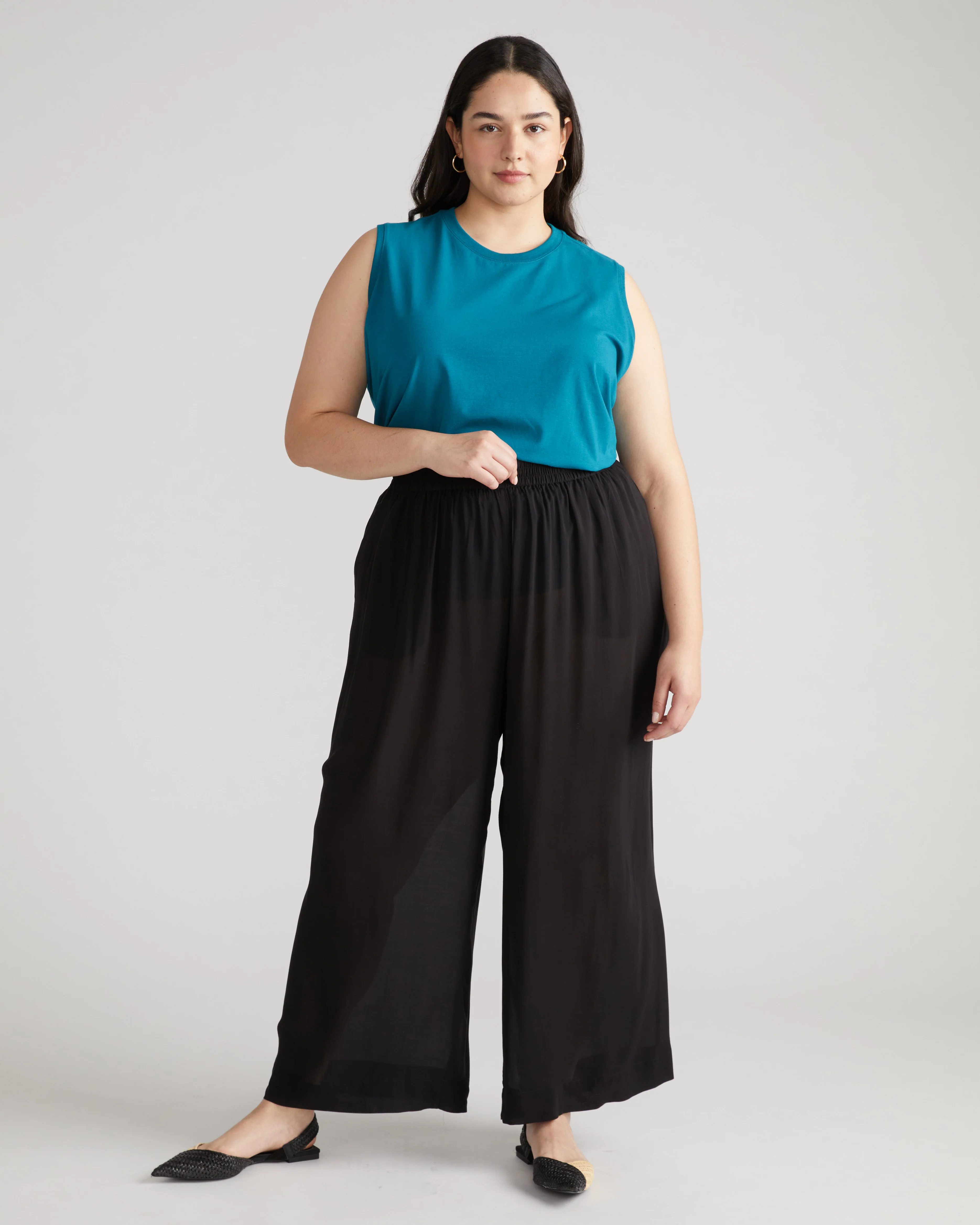 Patti Muscle Tank - Plume Blue - Image 2