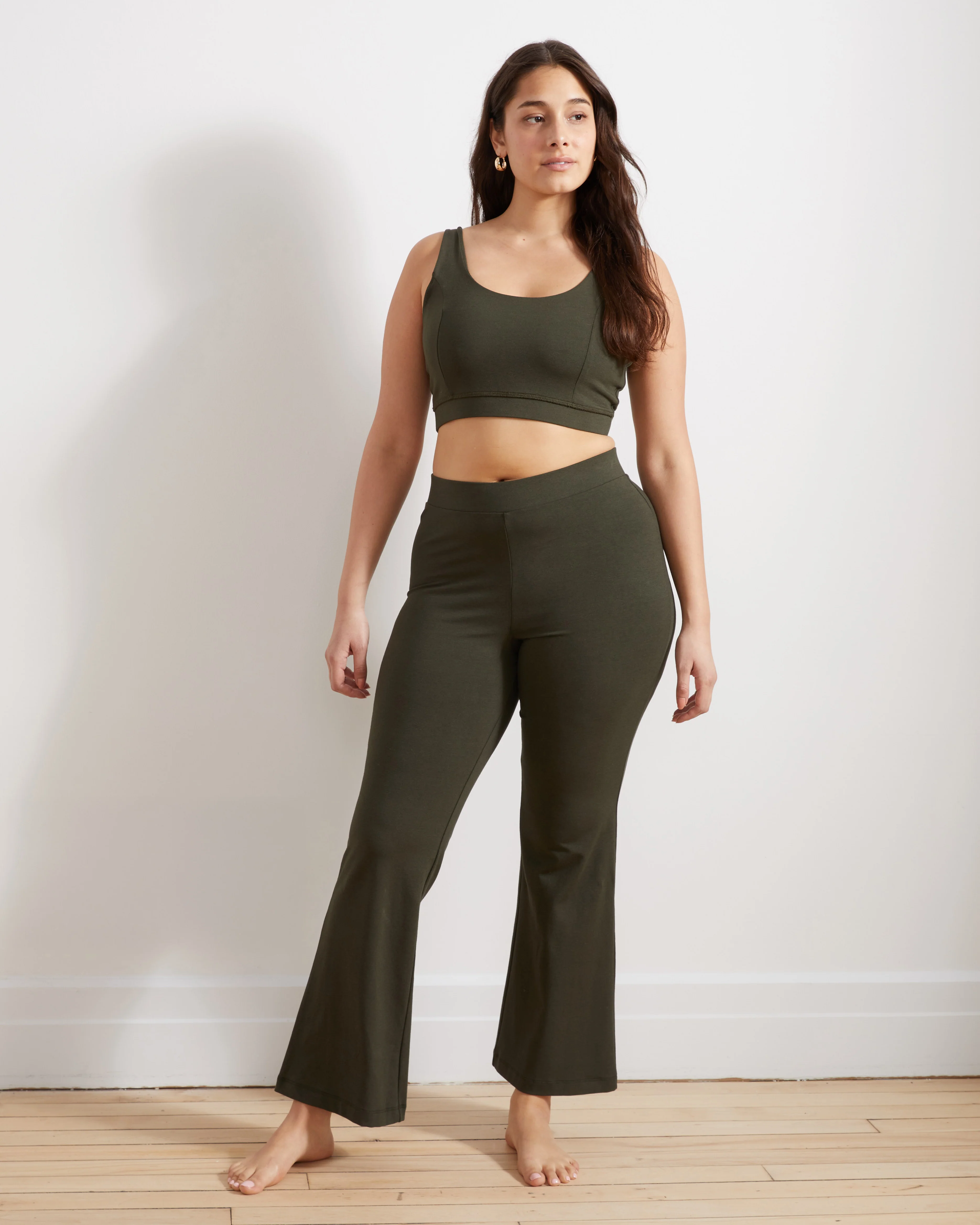 Roya Bootcut Legging - Nori - Image 2