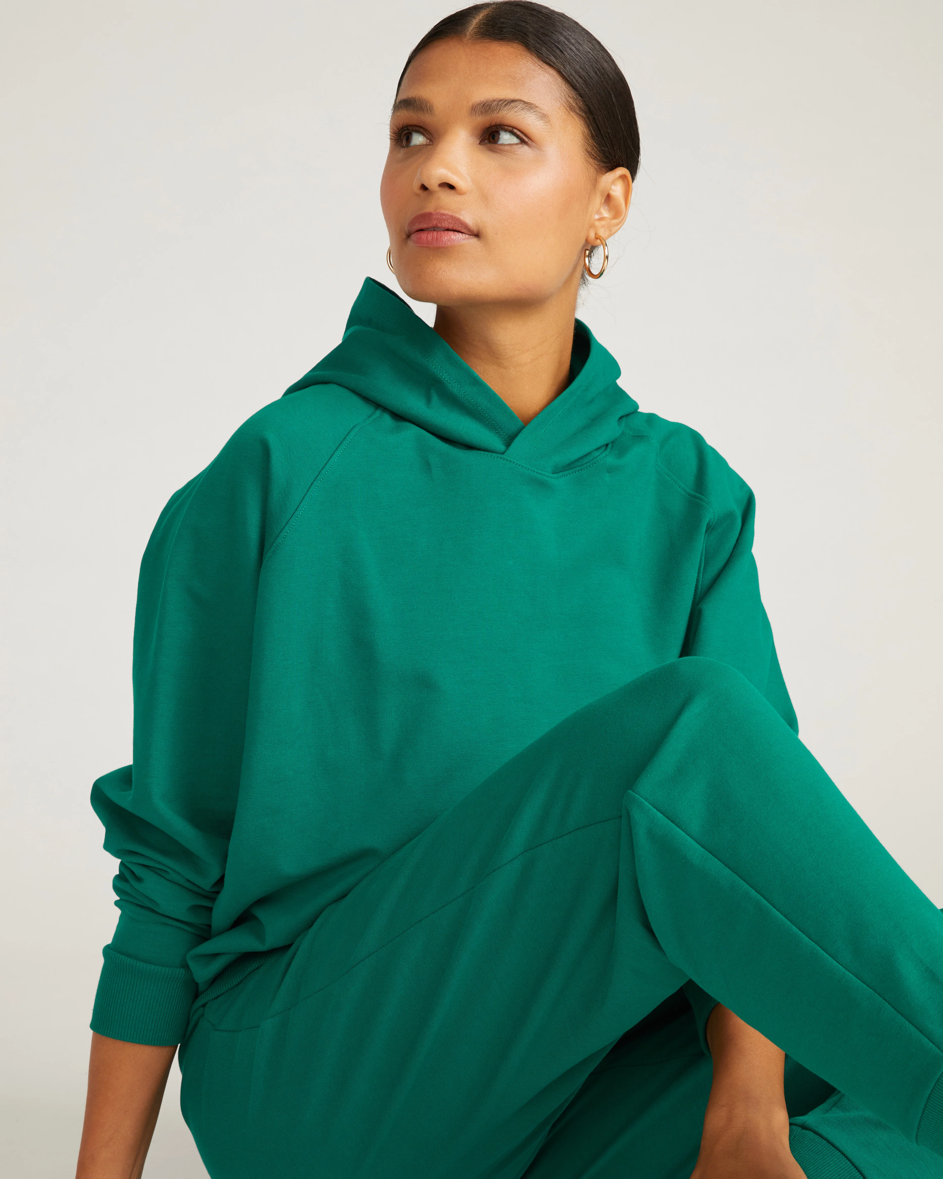 Selma French Terry Jogger - Aventurine - Image 2