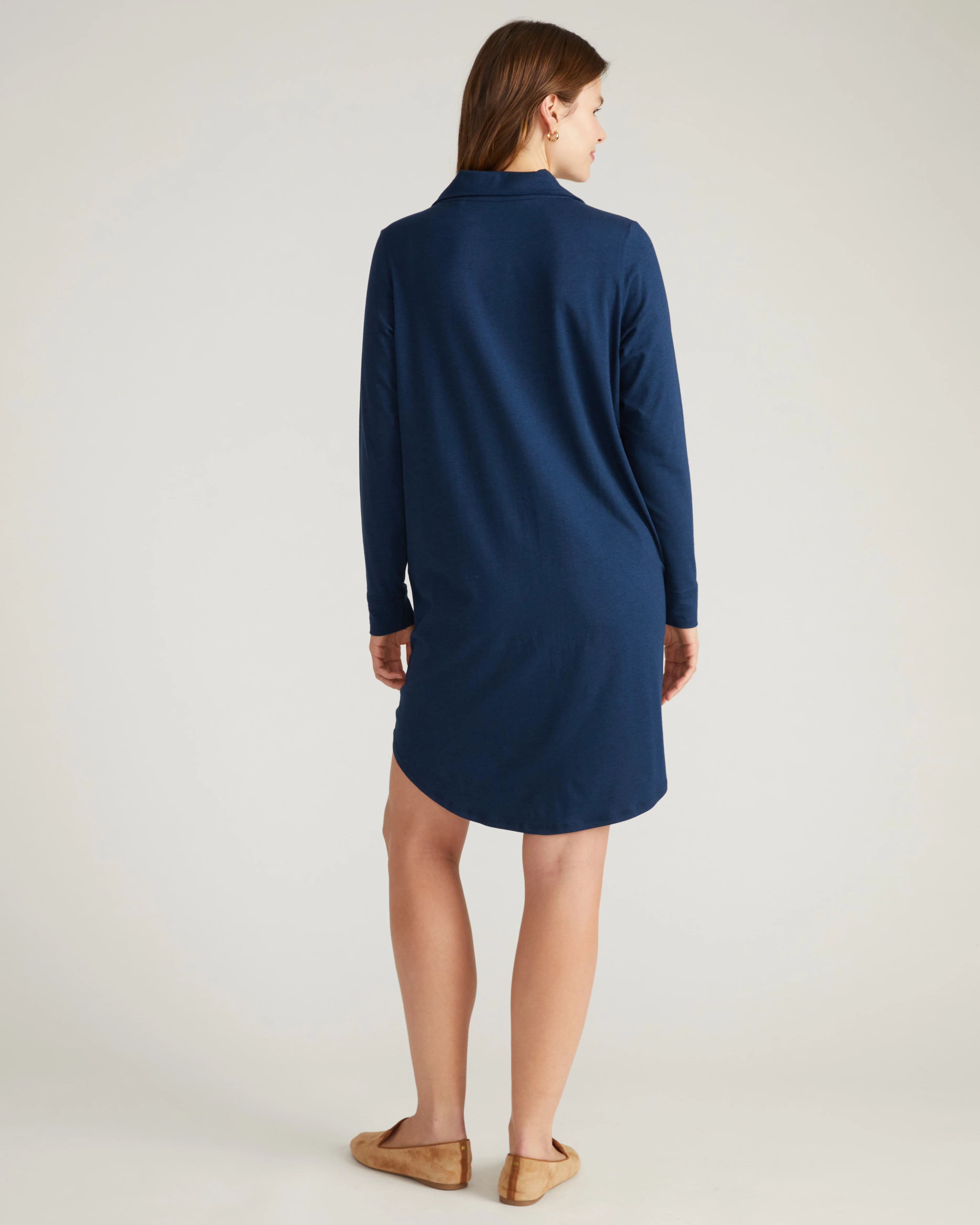 Softie Silky Jersey Sleepshirt - Pageant Blue - Image 3