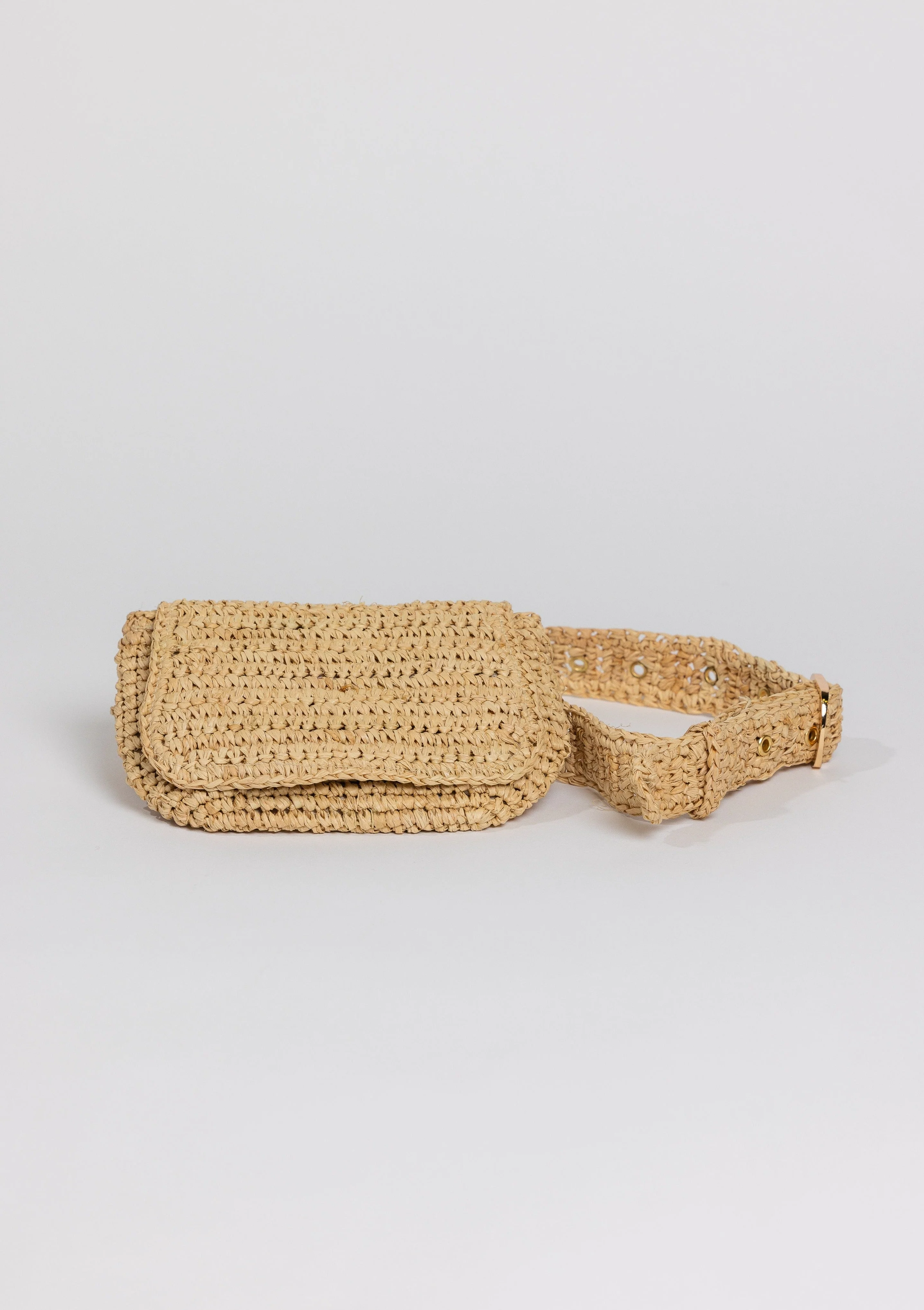 Hat Attack Straw Belt Bag - Image 4