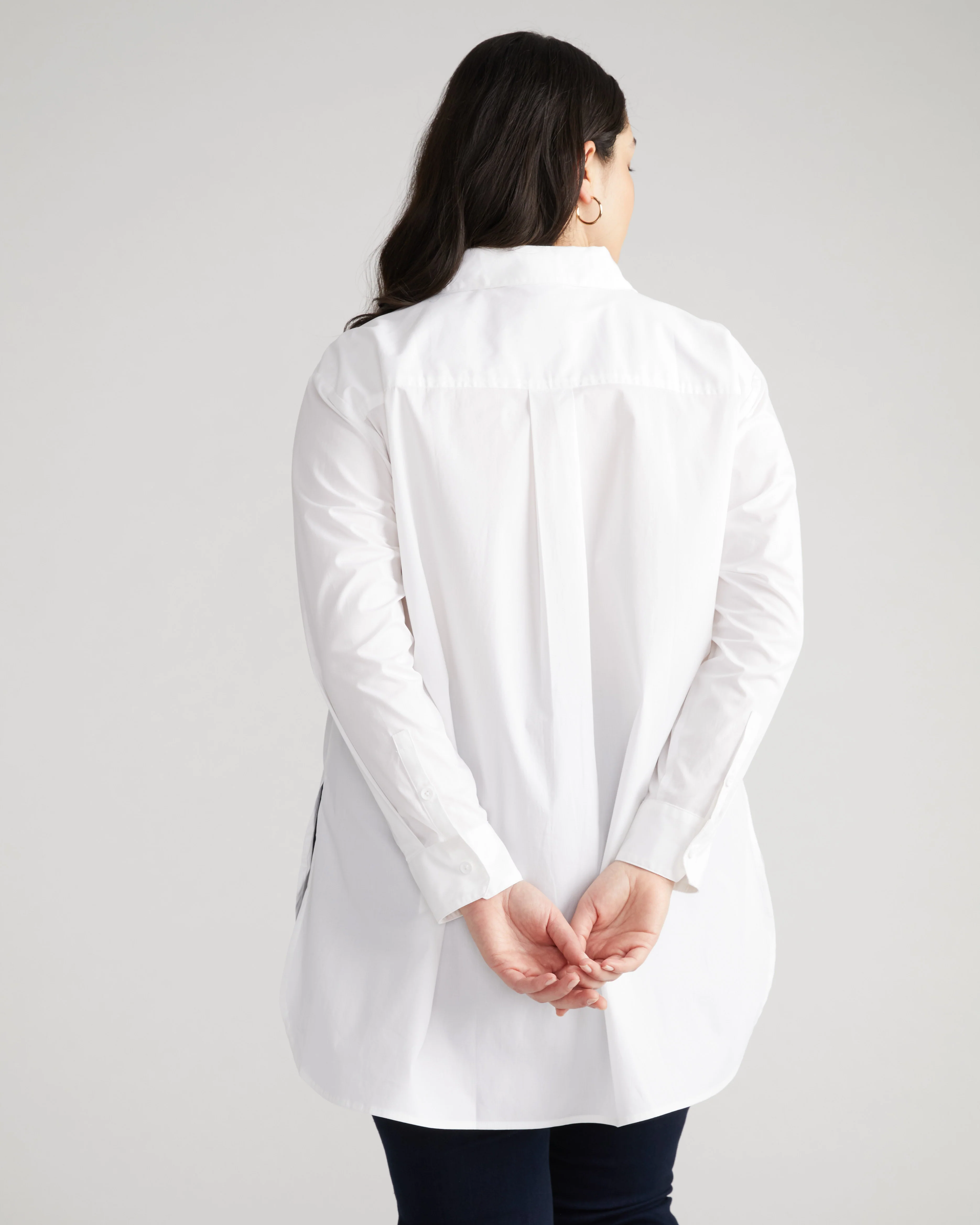 The Artist Poplin Shirt - White - Image 3