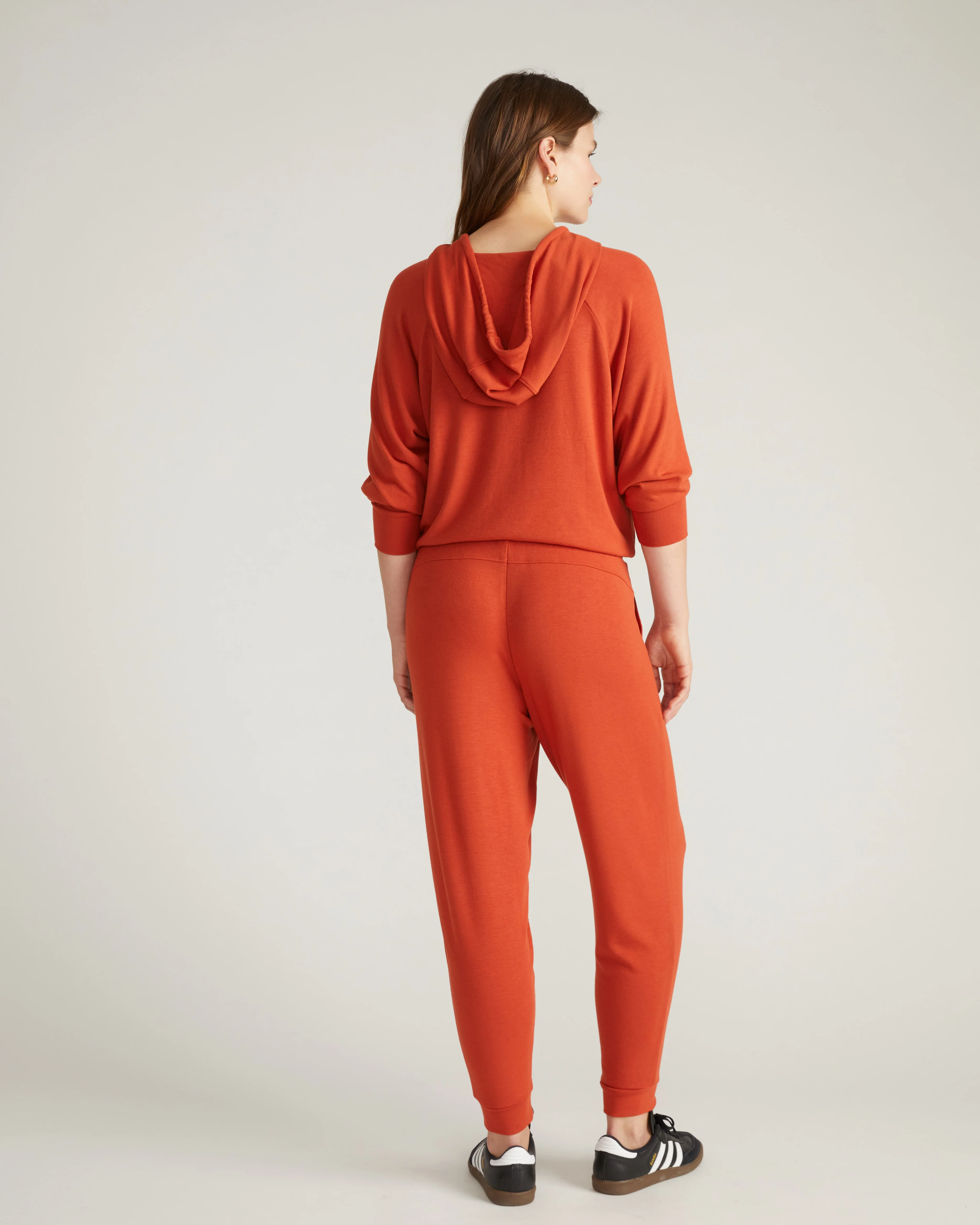 TravelKnit Signature Jogger Pants - Warm Russet - Image 3