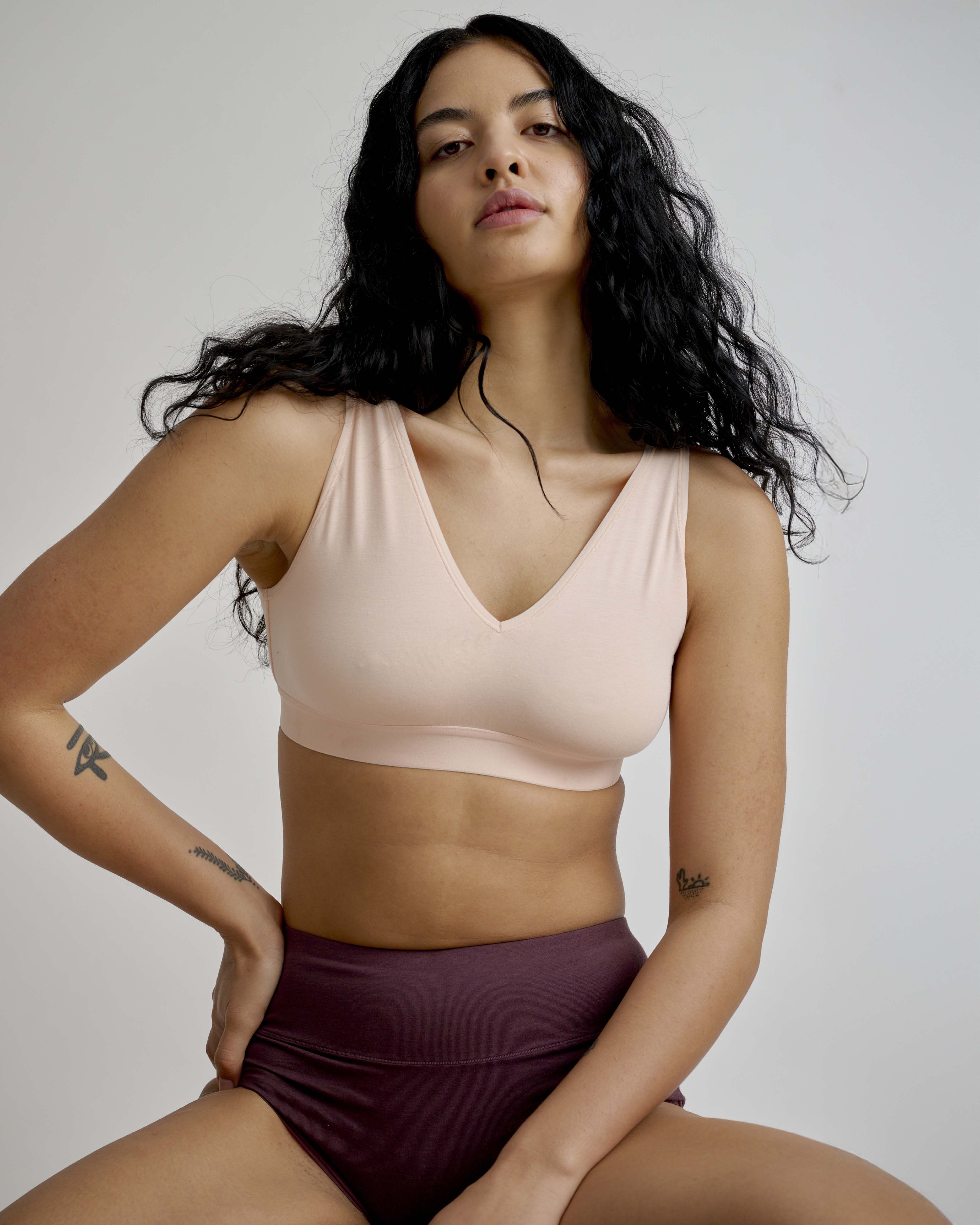 UltimateS 2-Pack Full Coverage High Rise Brief - Cassis/Peach - Image 4