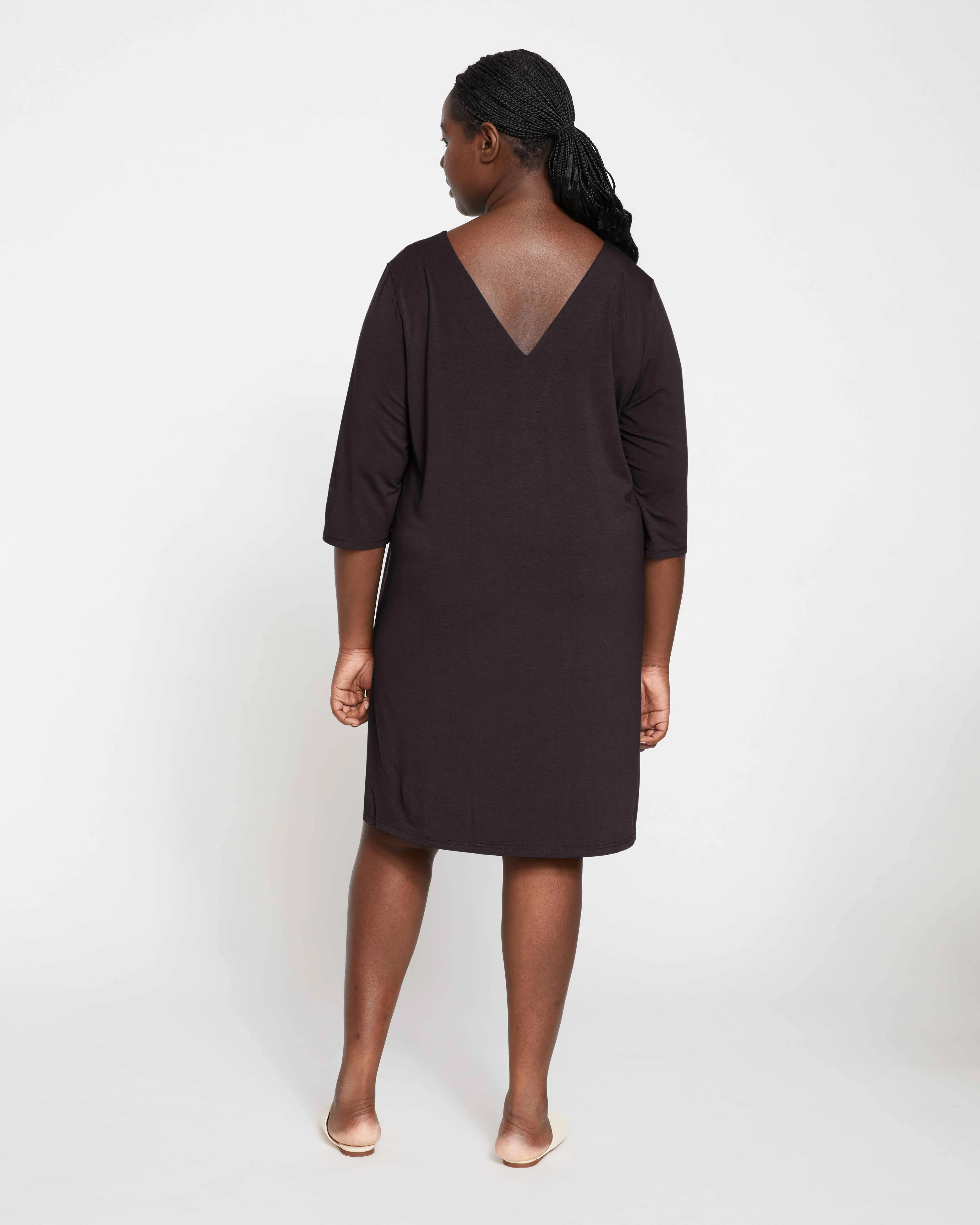 UltimateS Aubrey Sleep Dress - Black - Image 4
