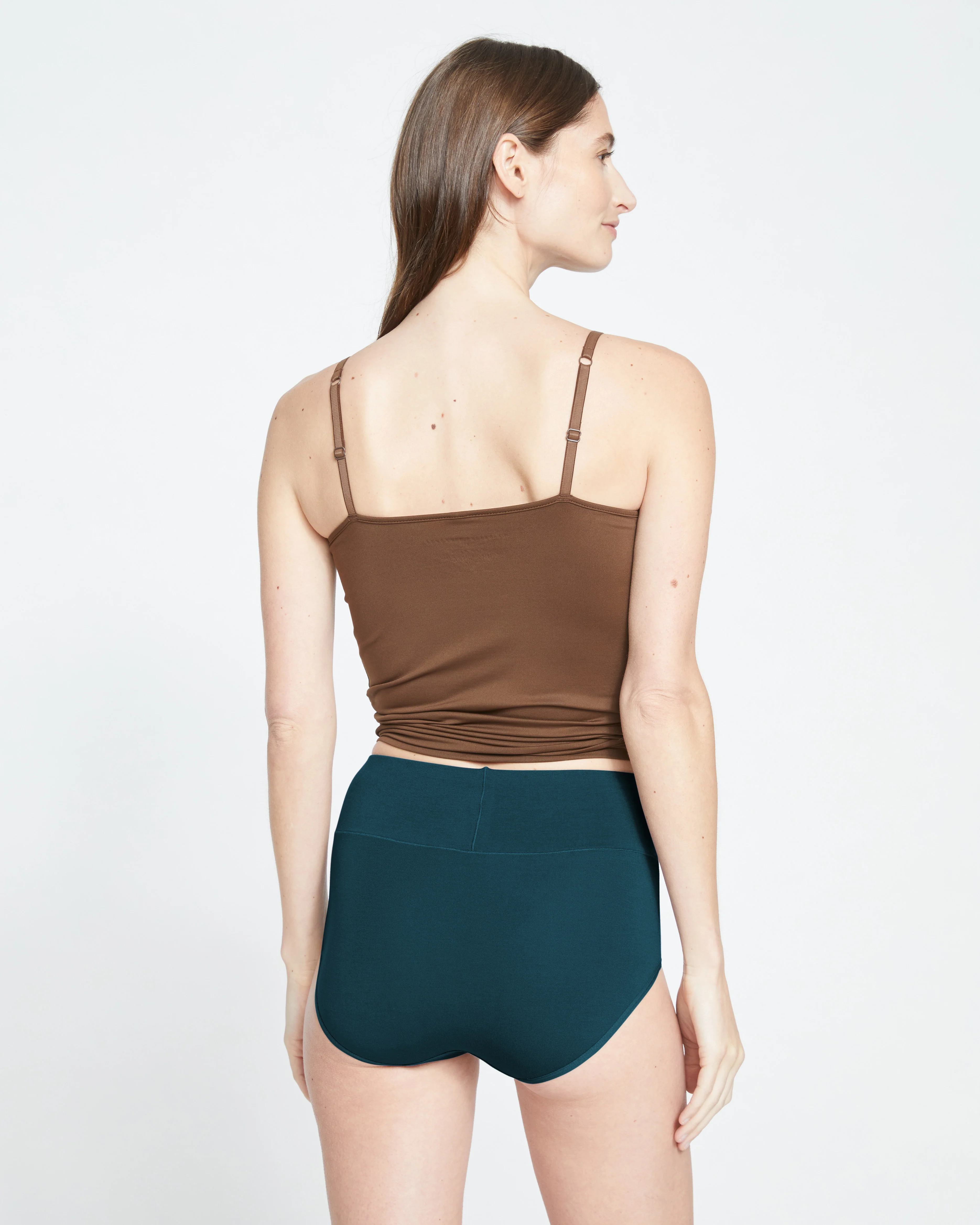 UltimateS Full Coverage High Rise Brief - Deep Sea - Image 3
