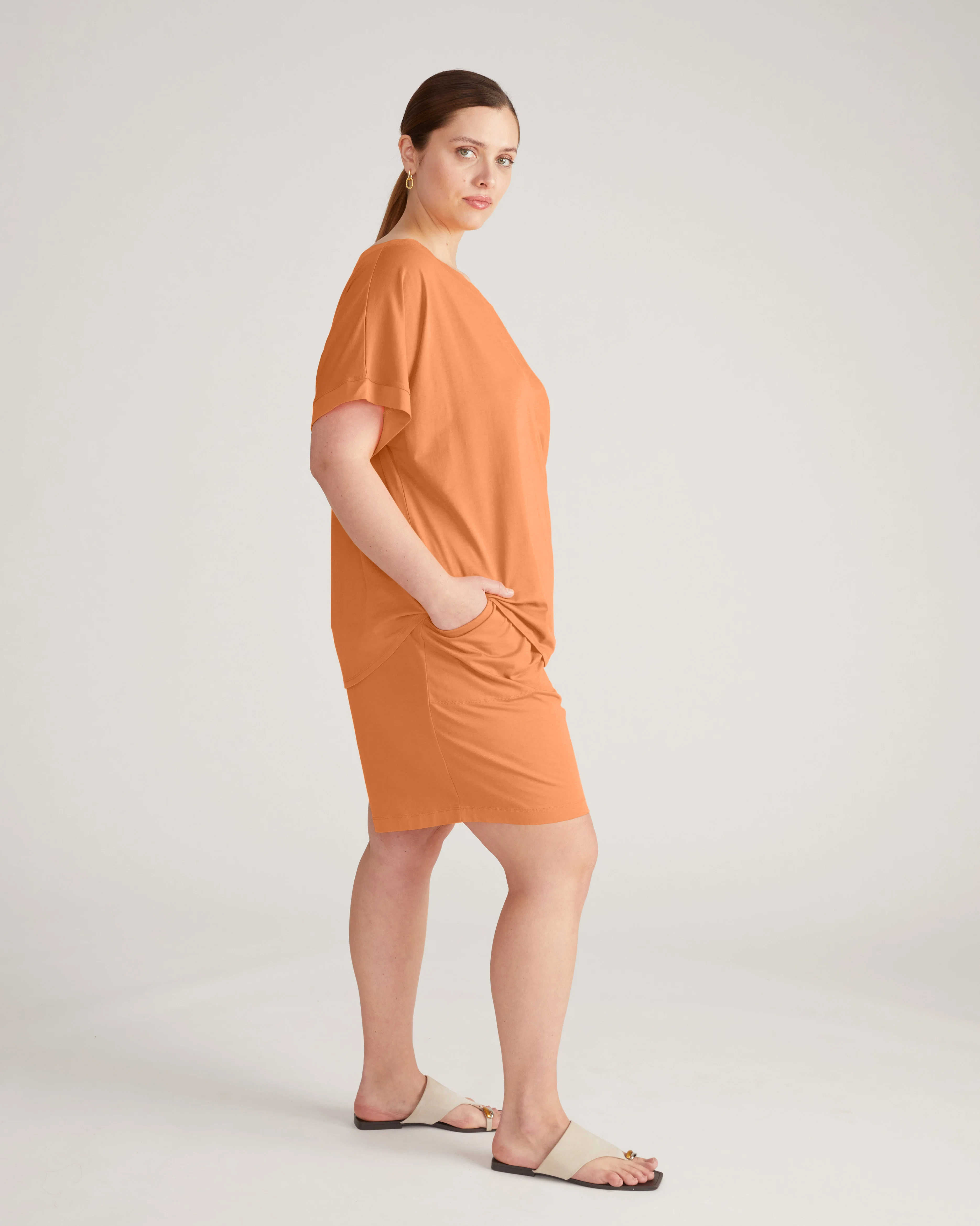 UltimateS Lorelai Lounge Shorts - Melon - Image 3